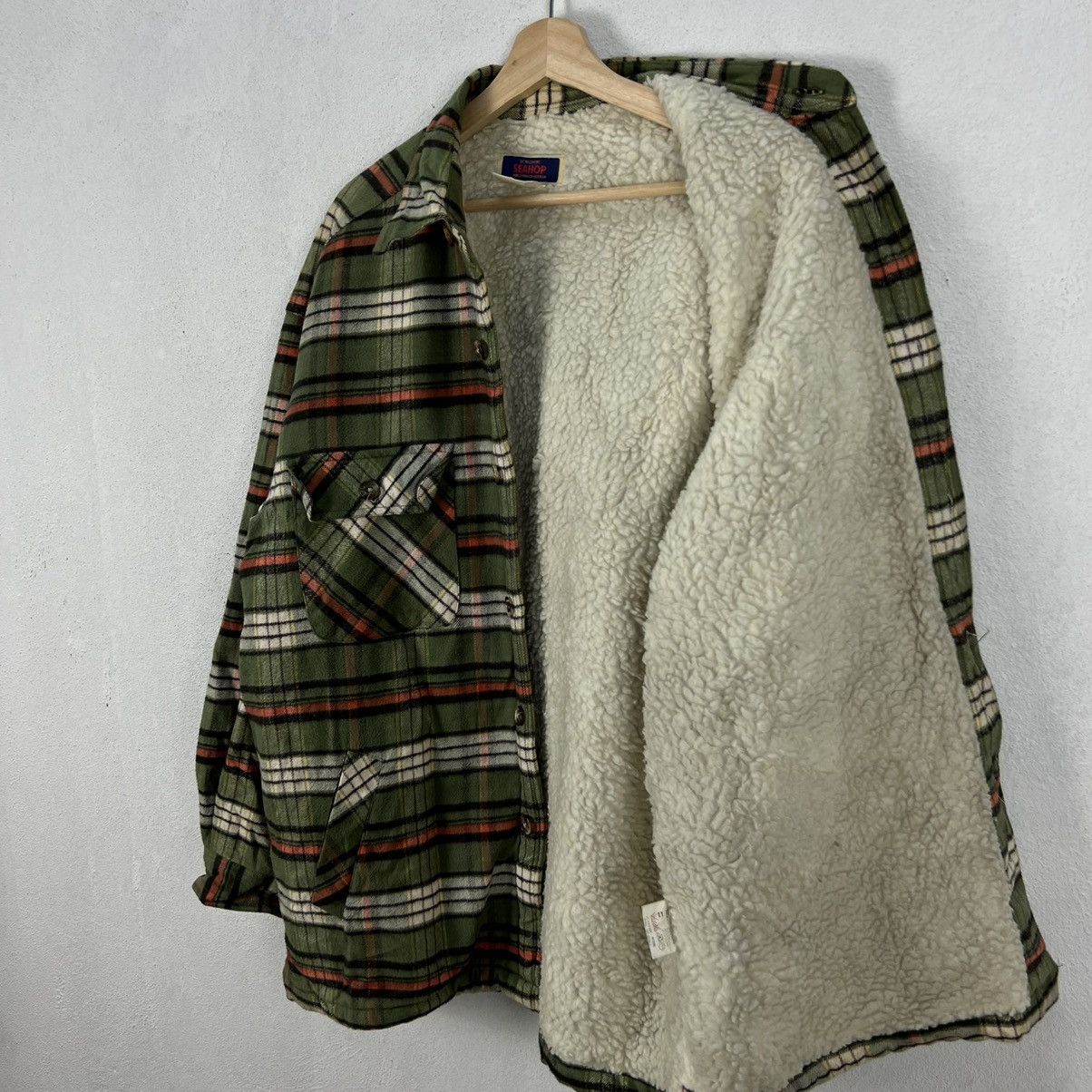 Flannel VINTAGE SEAHOP WORLD’S FASHION COLLECTION FLANNEL JACKET Size US L / EU 52-54 / 3 - 14 Thumbnail