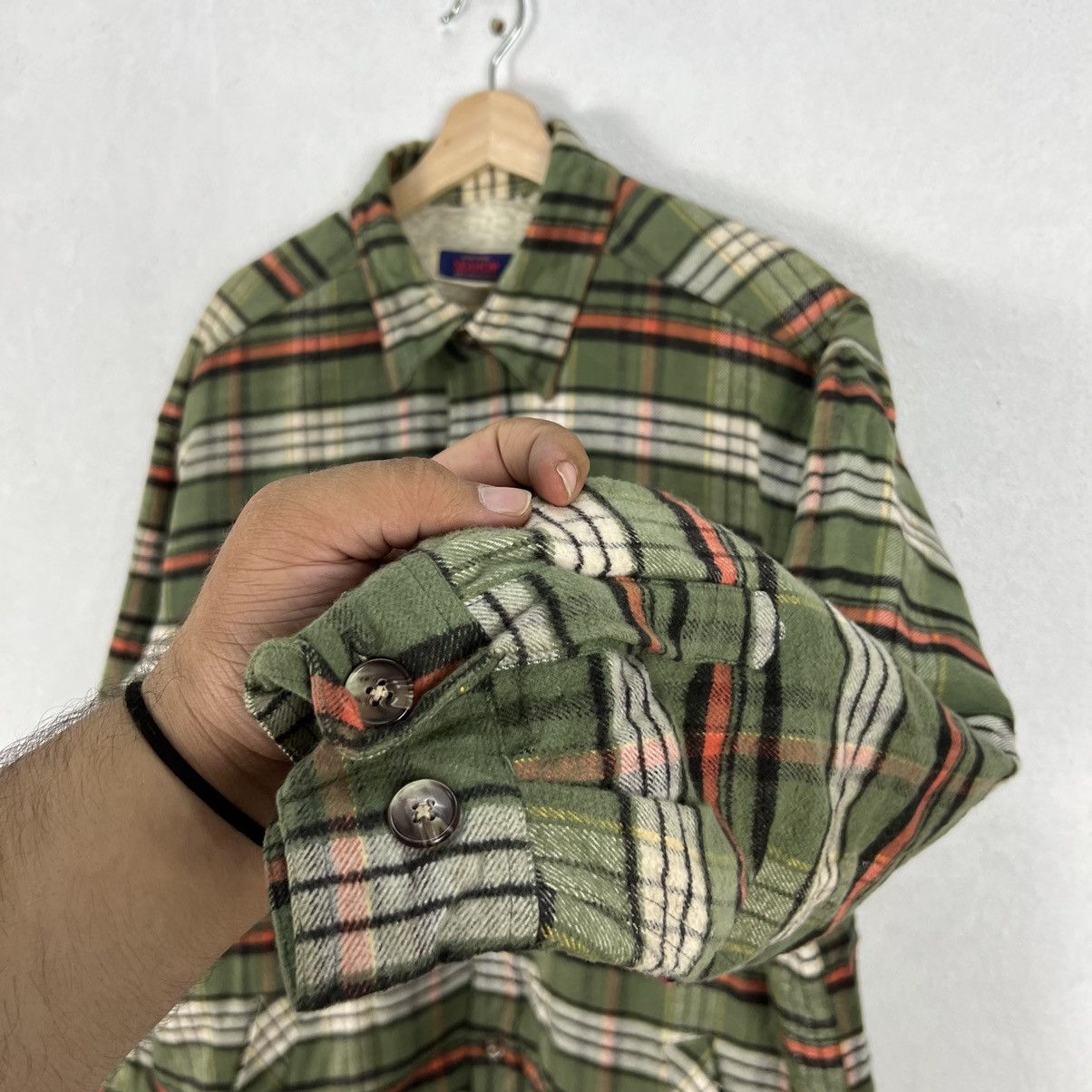 Flannel VINTAGE SEAHOP WORLD’S FASHION COLLECTION FLANNEL JACKET Size US L / EU 52-54 / 3 - 9 Thumbnail