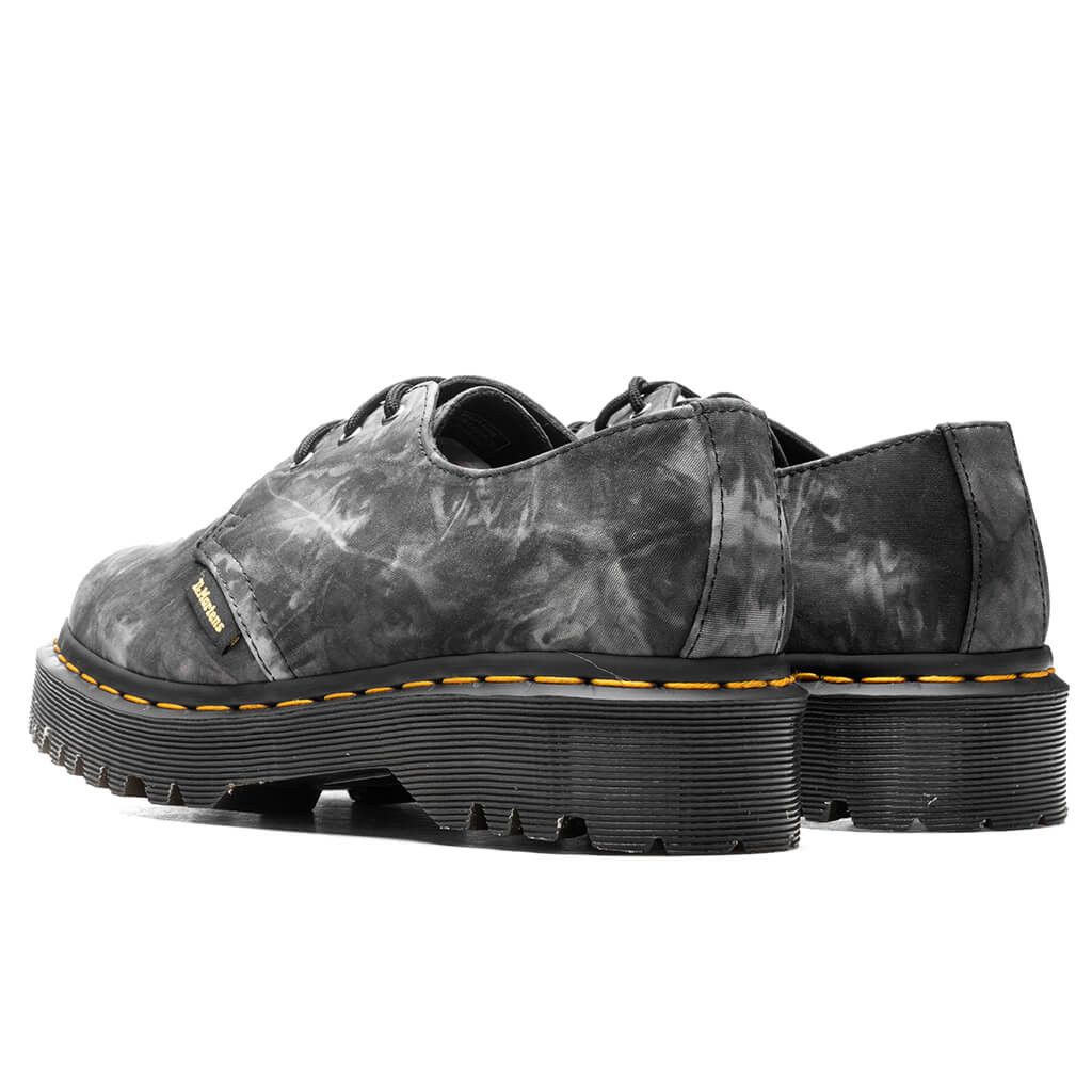 Dr. Martens × Pleasures Dr. Martens x Pleasures 1461 Bex - Black/White Tie Dye Size US 13 / EU 46 - 4 Thumbnail