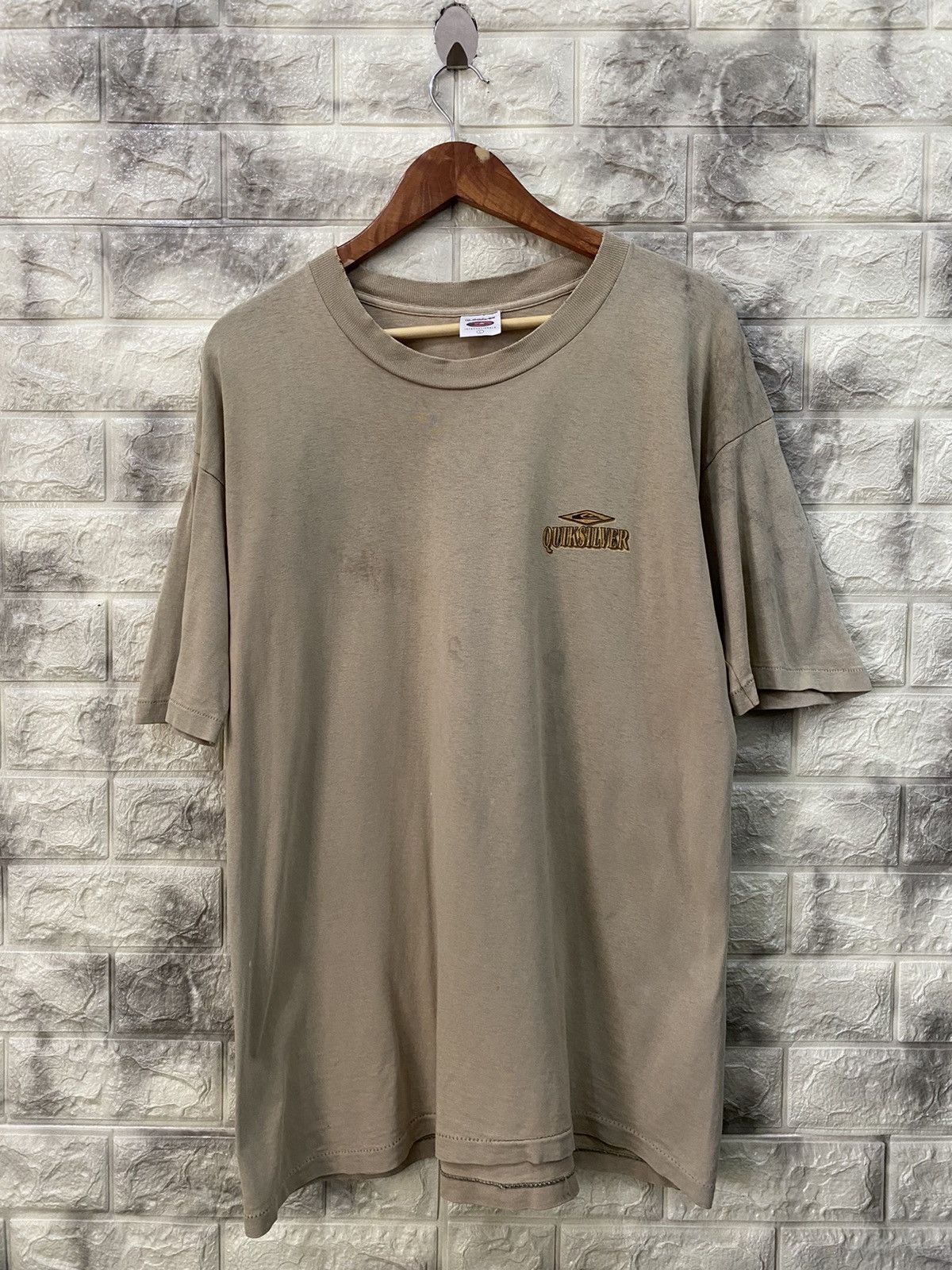 Quiksilver × Vintage Vintage 90’s Quiksilver Made USA T-Shirt Size US L / EU 52-54 / 3 - 2 Thumbnail