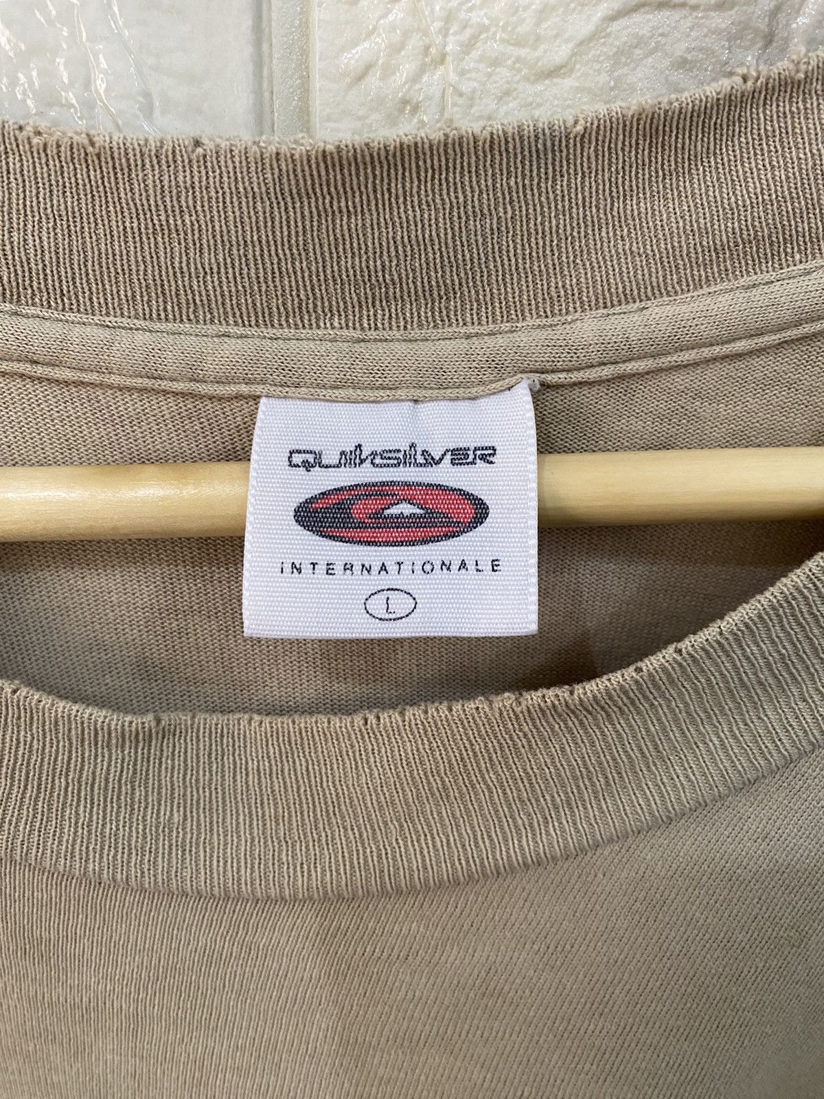 Quiksilver × Vintage Vintage 90’s Quiksilver Made USA T-Shirt Size US L / EU 52-54 / 3 - 5 Thumbnail