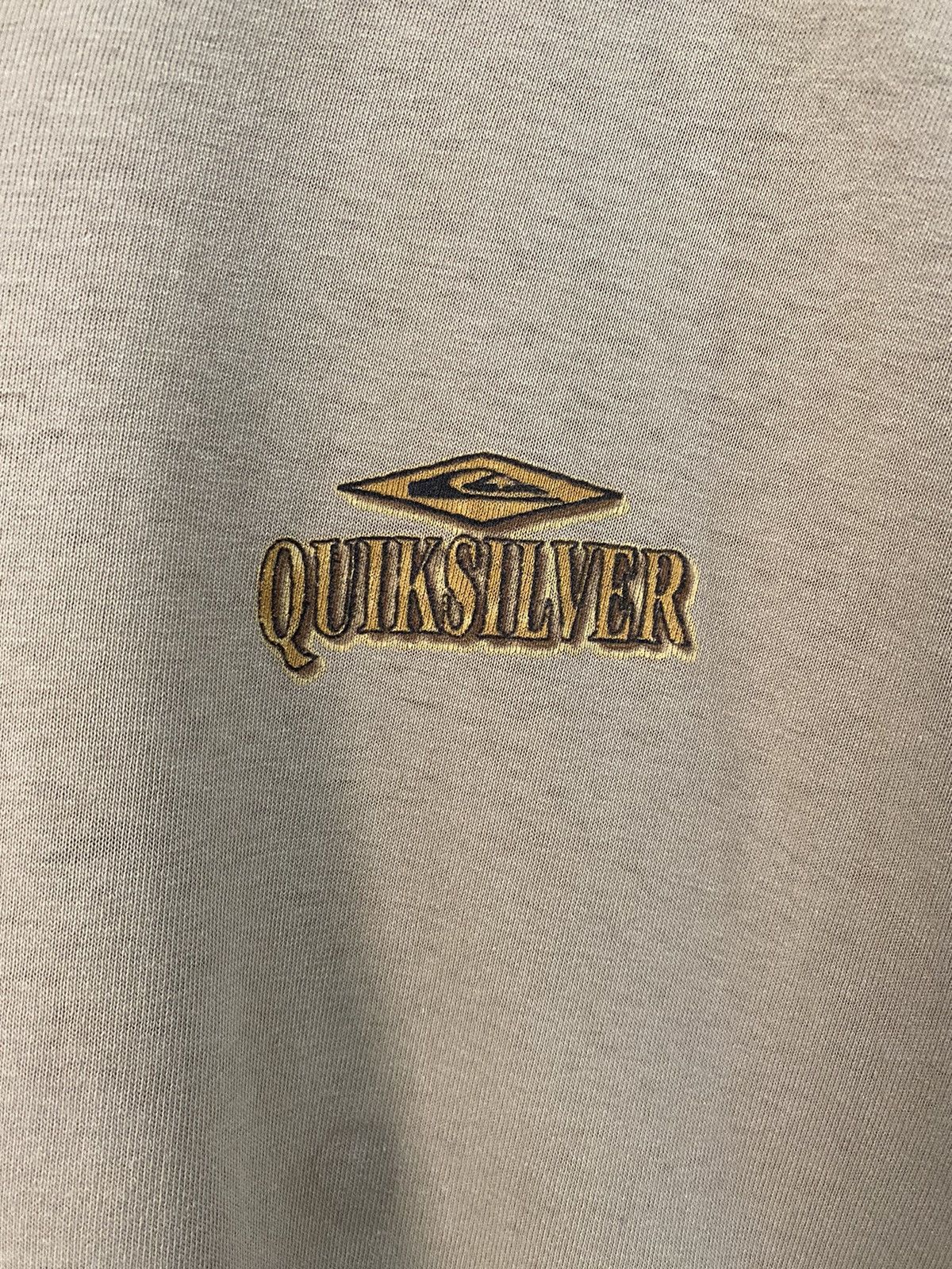 Quiksilver × Vintage Vintage 90’s Quiksilver Made USA T-Shirt Size US L / EU 52-54 / 3 - 4 Thumbnail
