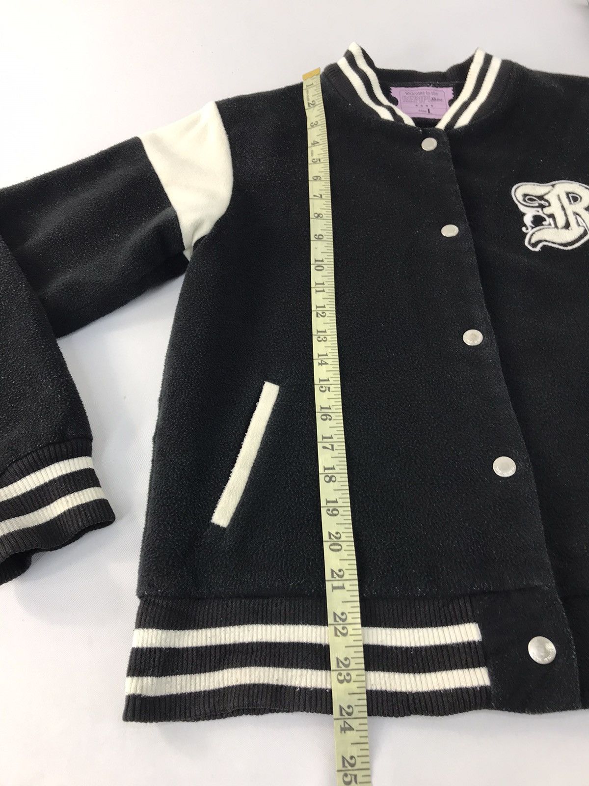 Japanese Brand Vtg Varsity Jacket Repipi Show Double Pocket Snap Button Size US M / EU 48-50 / 2 - 13 Thumbnail