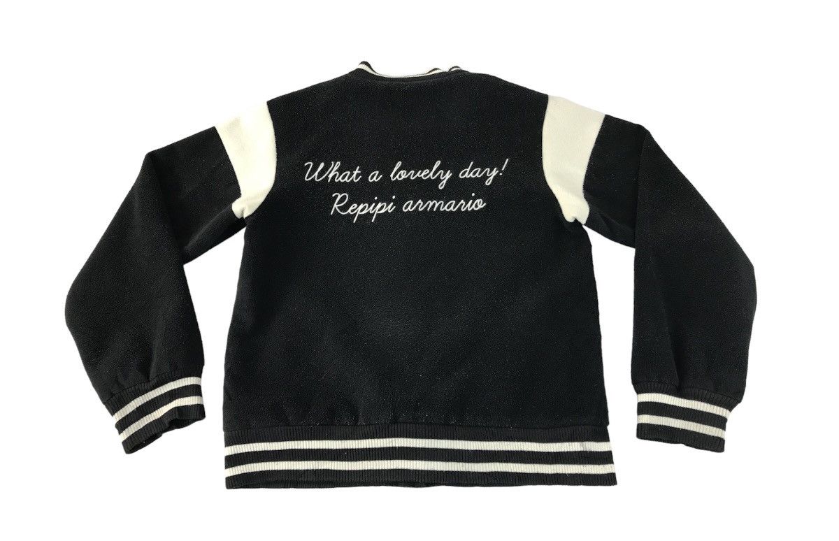 Japanese Brand Vtg Varsity Jacket Repipi Show Double Pocket Snap Button Size US M / EU 48-50 / 2 - 2 Thumbnail