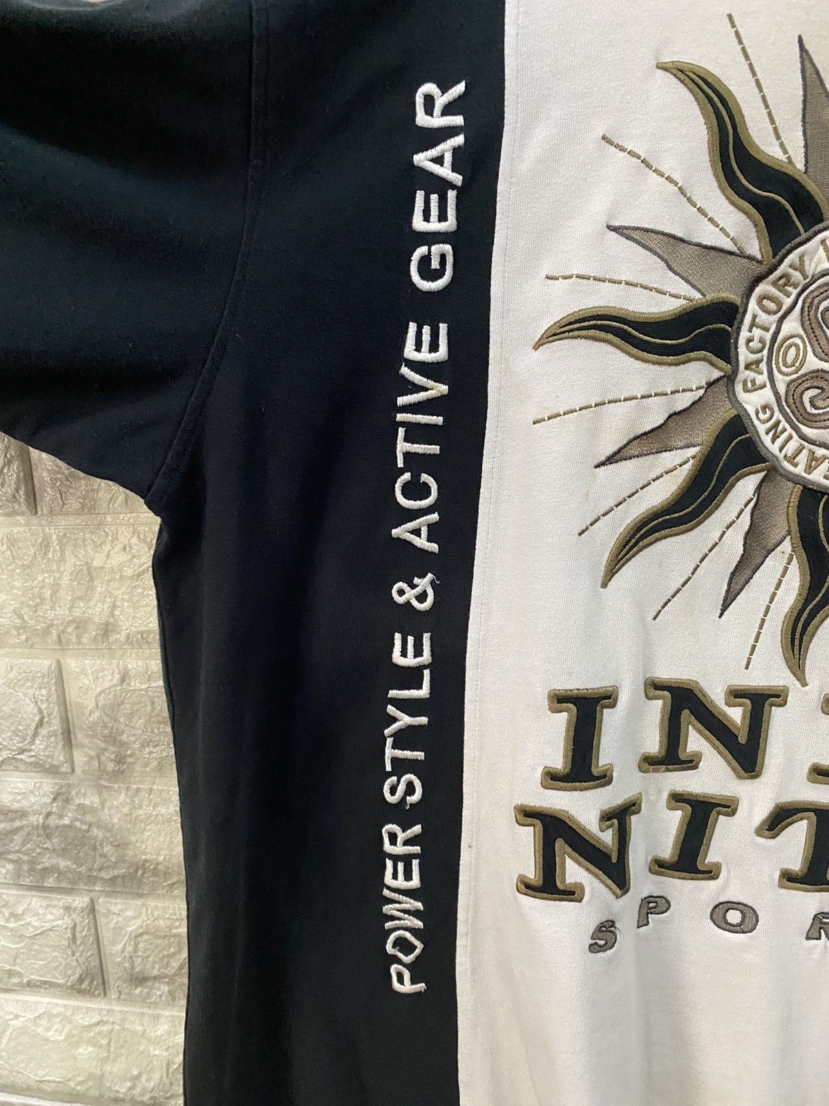 Japanese Brand × Vintage Vintage Infinity Sport Embroidery Logo OS T-Shirt Size US XL / EU 56 / 4 - 4 Thumbnail