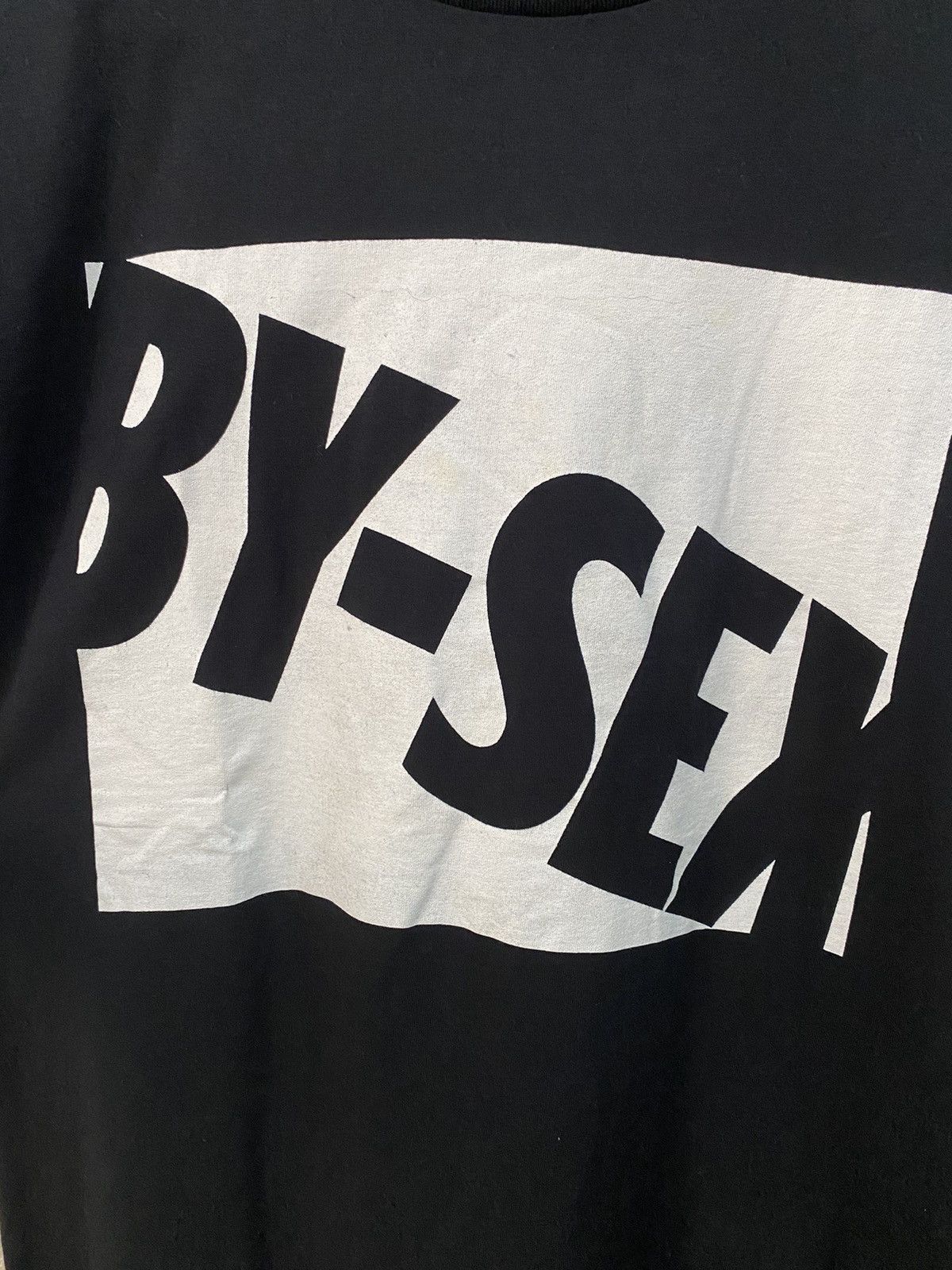 Sex Skateboards × Vintage Vintage 1994 By-Sex Black Tee Size US L / EU 52-54 / 3 - 3 Thumbnail