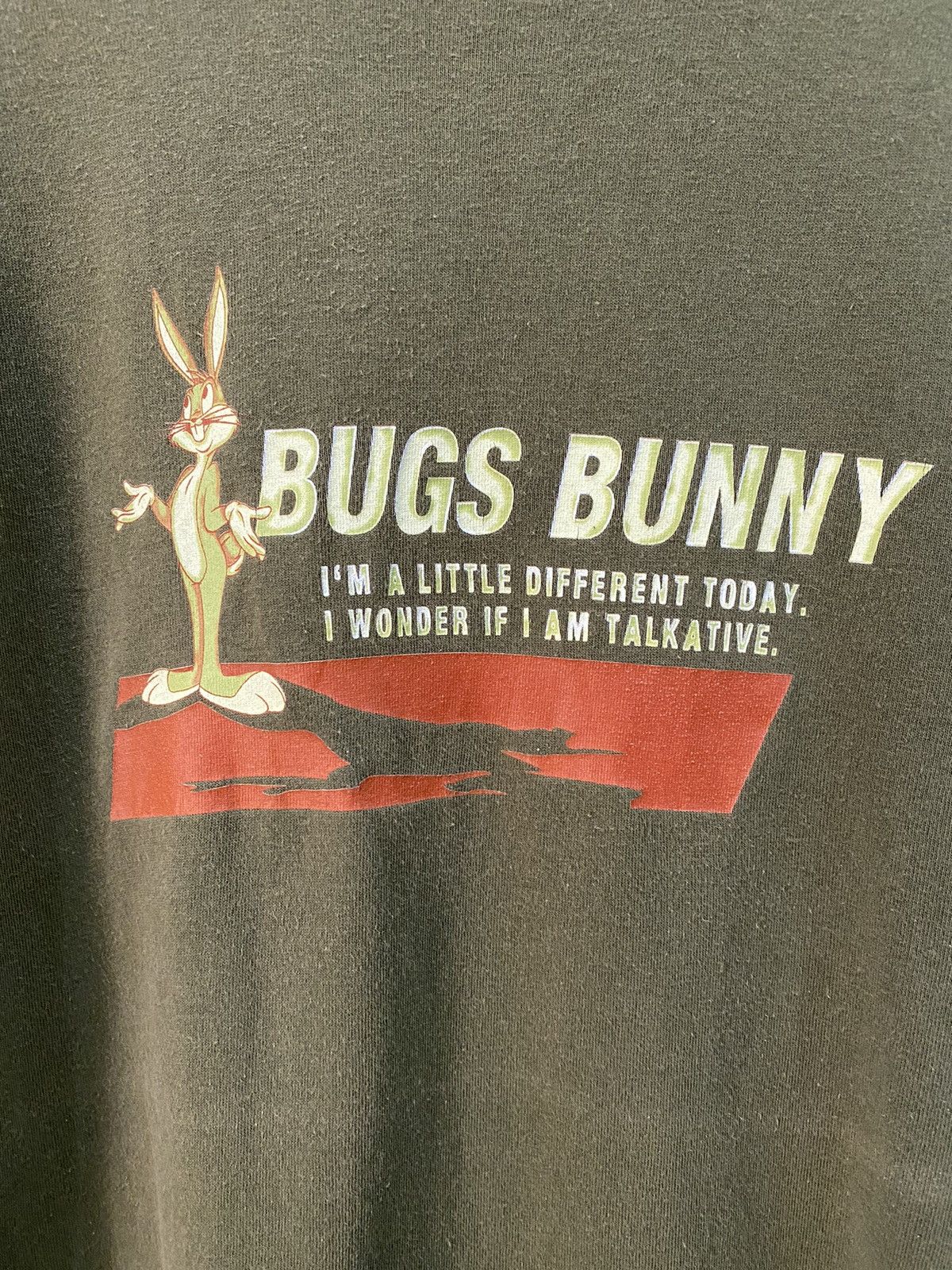 Cartoon Network × Vintage Vintage 90’s Bugs Bunny T-Shirt Size US L / EU 52-54 / 3 - 3 Thumbnail