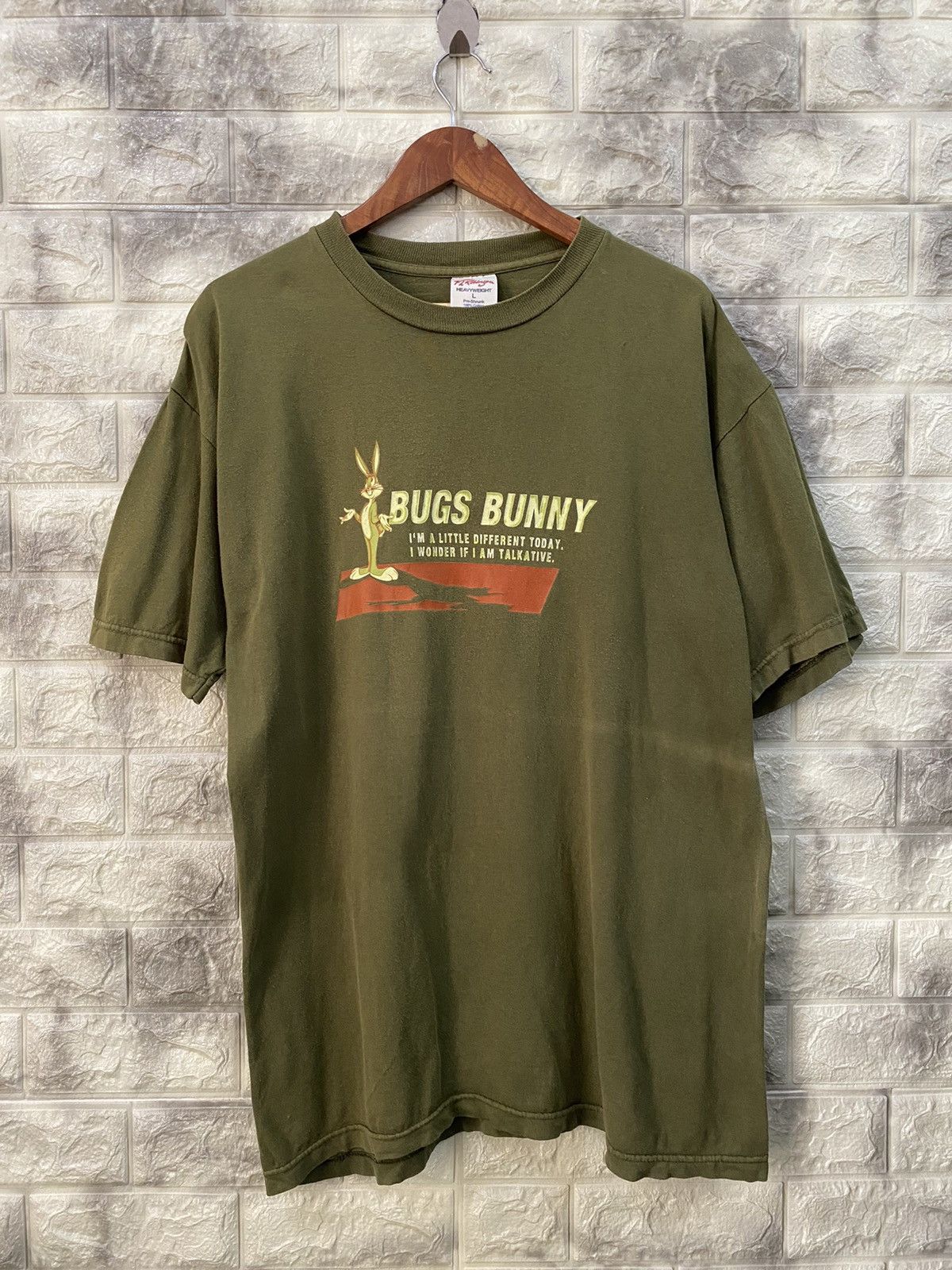 Cartoon Network × Vintage Vintage 90’s Bugs Bunny T-Shirt Size US L / EU 52-54 / 3 - 1 Thumbnail