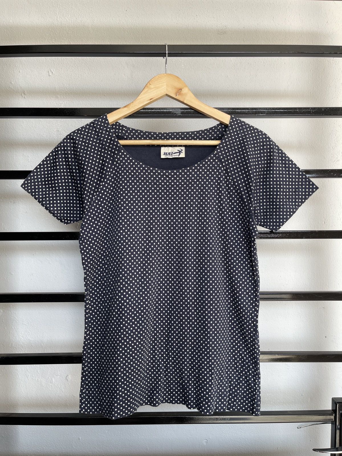 Hai Sporting Gear Polkadot Wide Neck T shirts Size M / US 6-8 / IT 42-44 - 1 Thumbnail