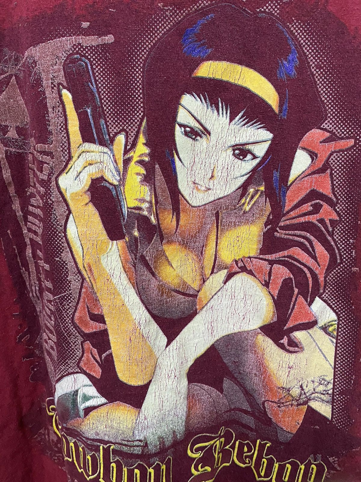 Anime Vintage Cowboy Bepop Faye Valentine Size US XL / EU 56 / 4 - 5 Thumbnail
