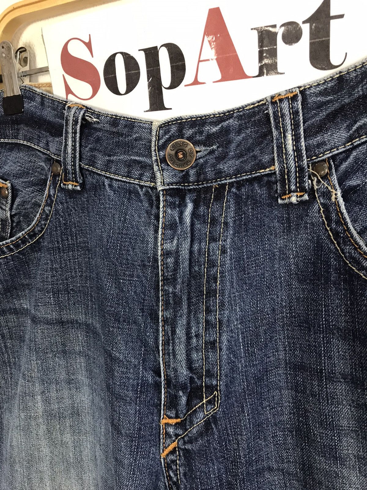 Vintage Vintage King Of Prides Bootcut Embroidery Pocket Design Size US 36 / EU 52 - 8 Thumbnail