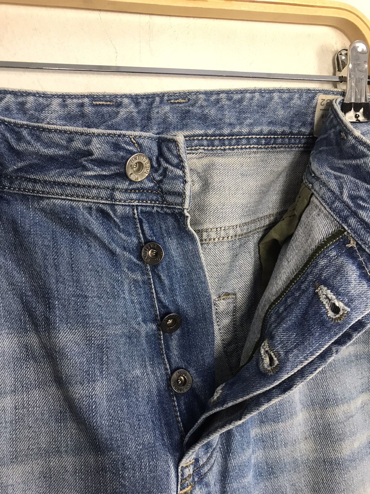 Diesel Vintage Diesel industry Distressed Denim jeans design Size US 37 - 11 Thumbnail