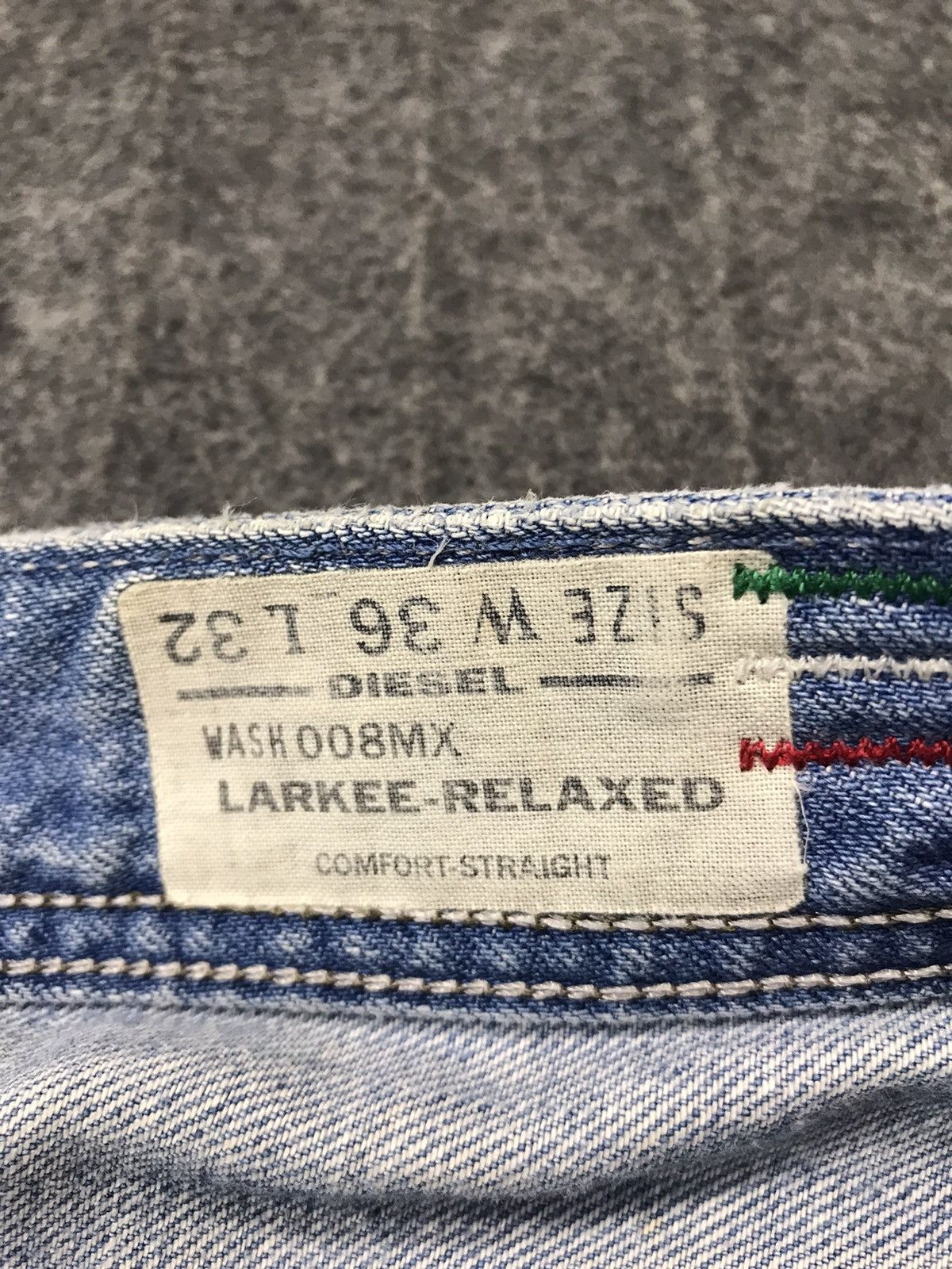 Diesel Vintage Diesel industry Distressed Denim jeans design Size US 37 - 16 Thumbnail