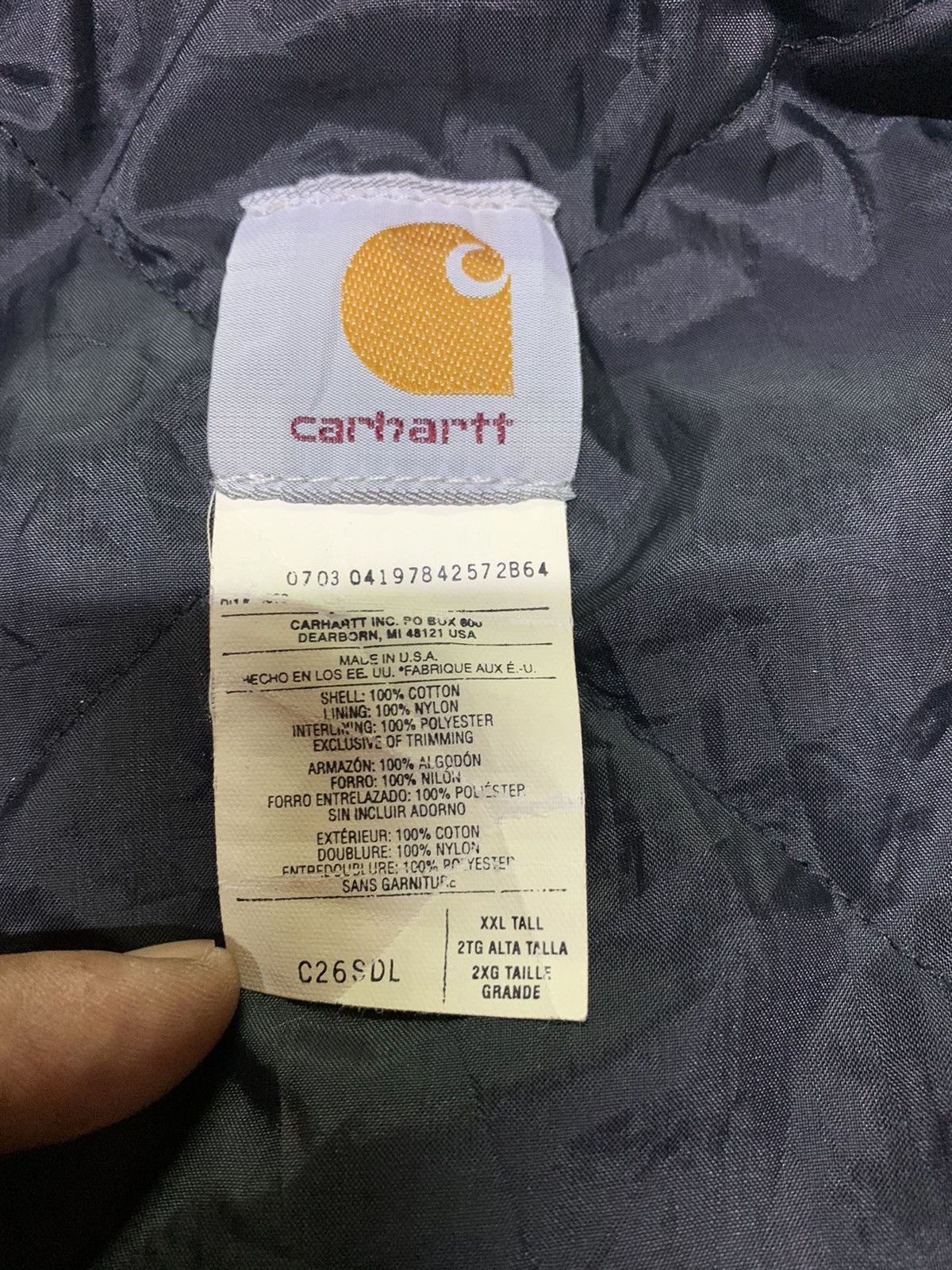 Carhartt Carhartt denim jacket (xxl) Size US XXL / EU 58 / 5 - 17 Thumbnail