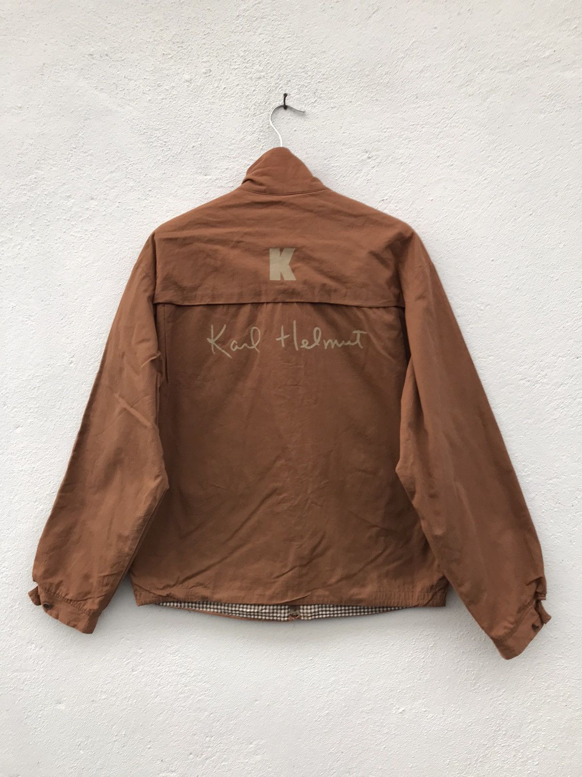 Karl Helmut × Vintage Vintage Karl Helmut Big Logo Jackets Size US M / EU 48-50 / 2 - 1 Thumbnail