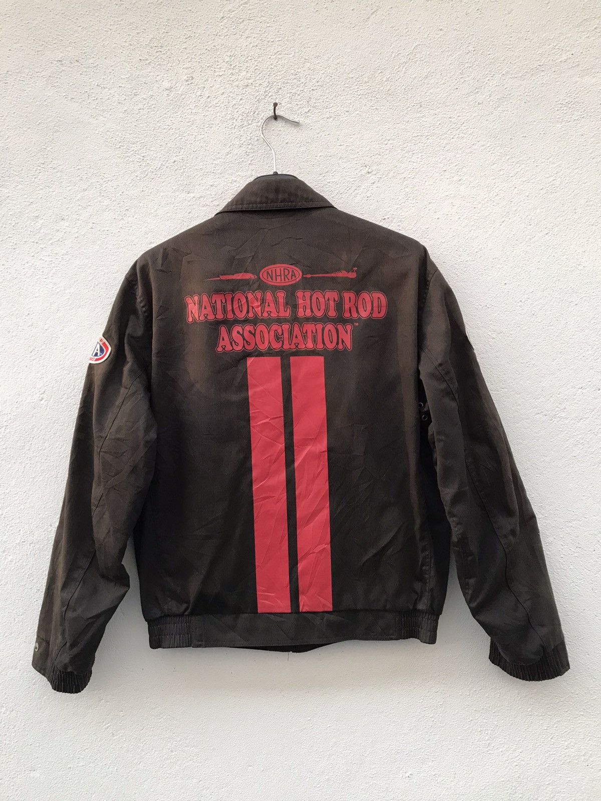 Sports Specialties × Vintage Vintage NHRA National Hot Rod Association Sun Faded Jackets Size US L / EU 52-54 / 3 - 10 Thumbnail