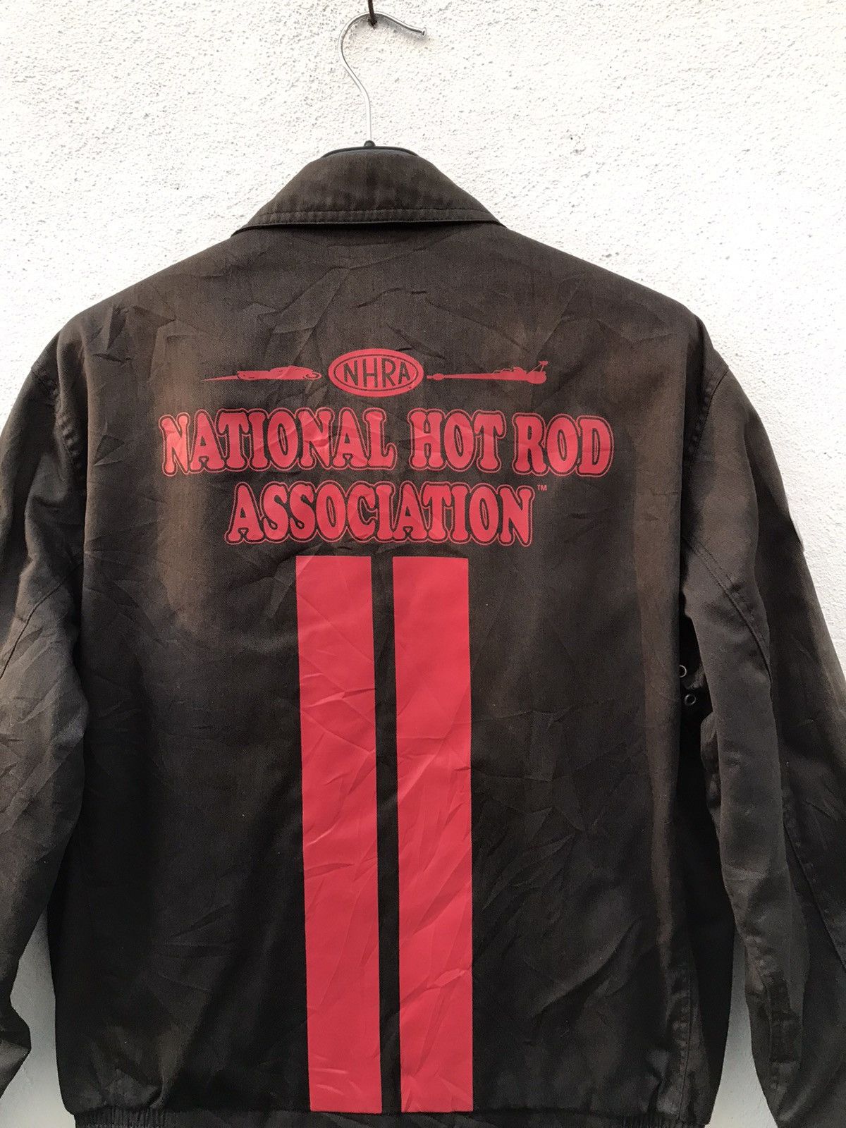 Sports Specialties × Vintage Vintage NHRA National Hot Rod Association Sun Faded Jackets Size US L / EU 52-54 / 3 - 1 Thumbnail
