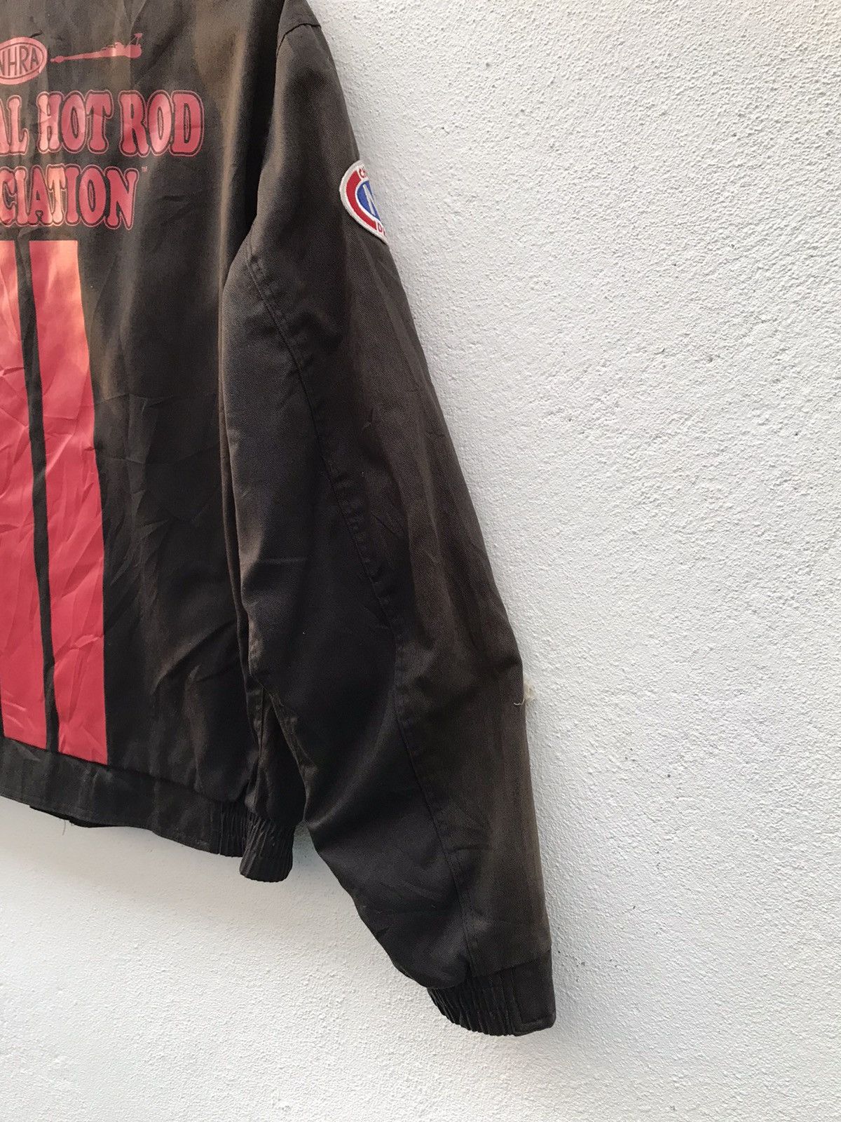 Sports Specialties × Vintage Vintage NHRA National Hot Rod Association Sun Faded Jackets Size US L / EU 52-54 / 3 - 12 Thumbnail