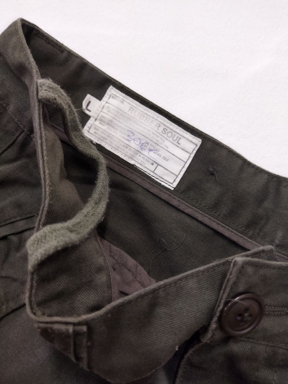 Japanese Brand Japanese Rubber Soul Multipocket Tactical Pants Size US 33 - 11 Thumbnail