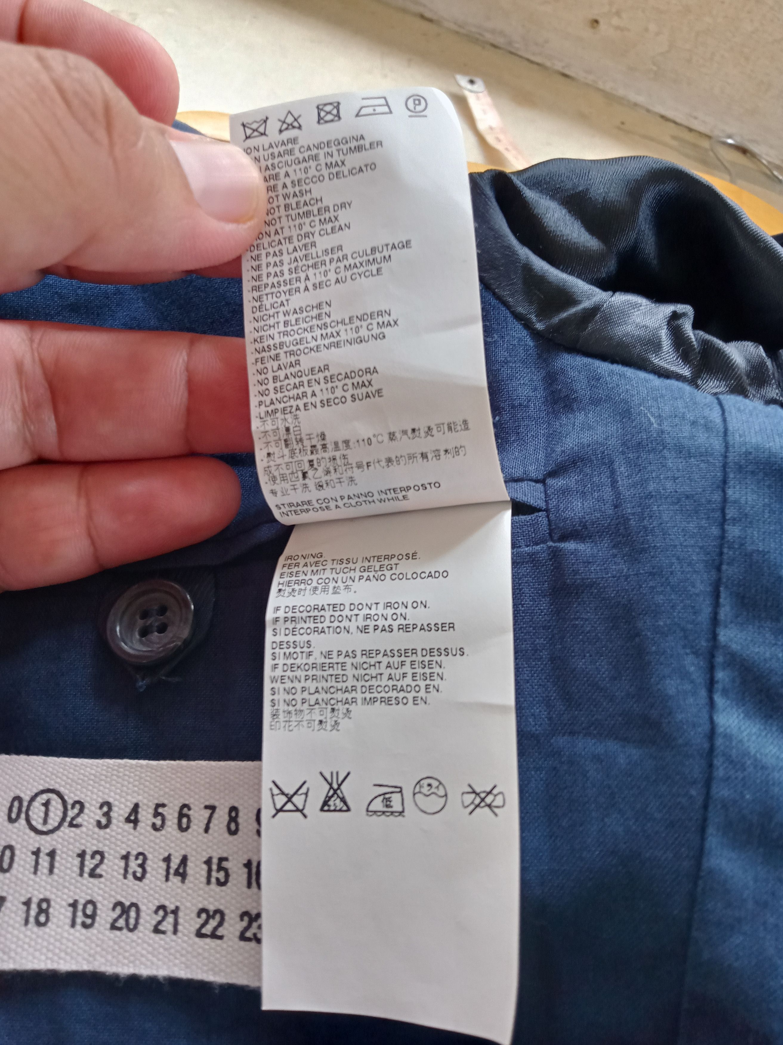 Maison Margiela Single Breasted Blazer MM1 Maison Margiela Size S / US 4 / IT 40 - 7 Thumbnail
