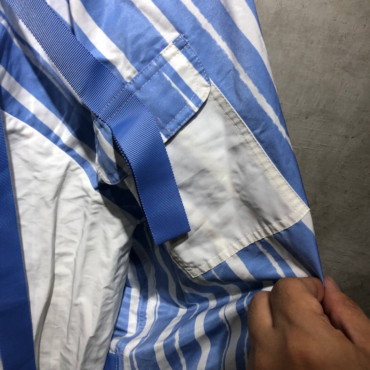 ANGEL CHEN Angel Chen vertical stripes balloon polo Size US XXL / EU 58 / 5 - 15 Thumbnail