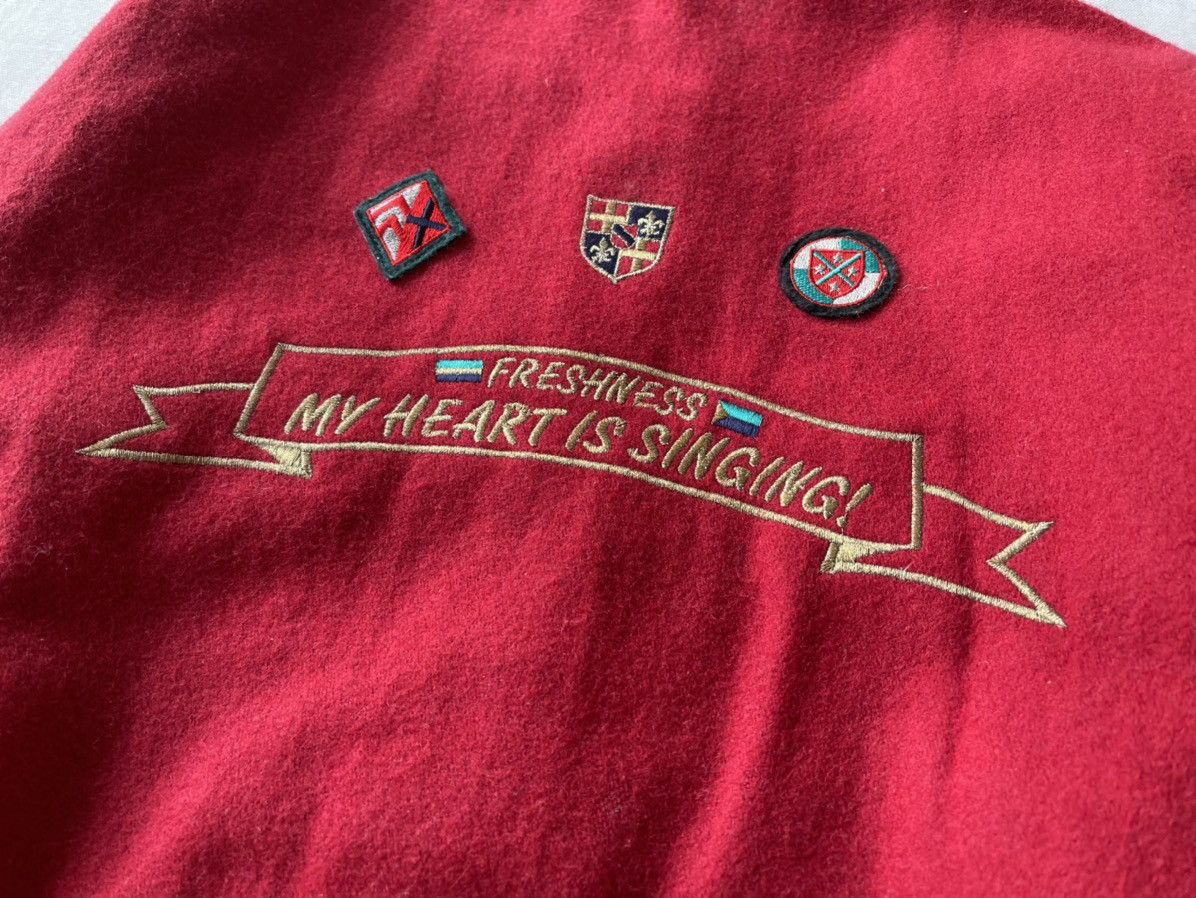 Japanese Brand VINTAGE YORKLET CLUB WOOL VARSITY JACKET Size US L / EU 52-54 / 3 - 9 Thumbnail