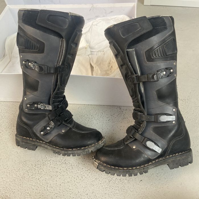 Balenciaga Balenciaga moto biker boots FW17 | Grailed