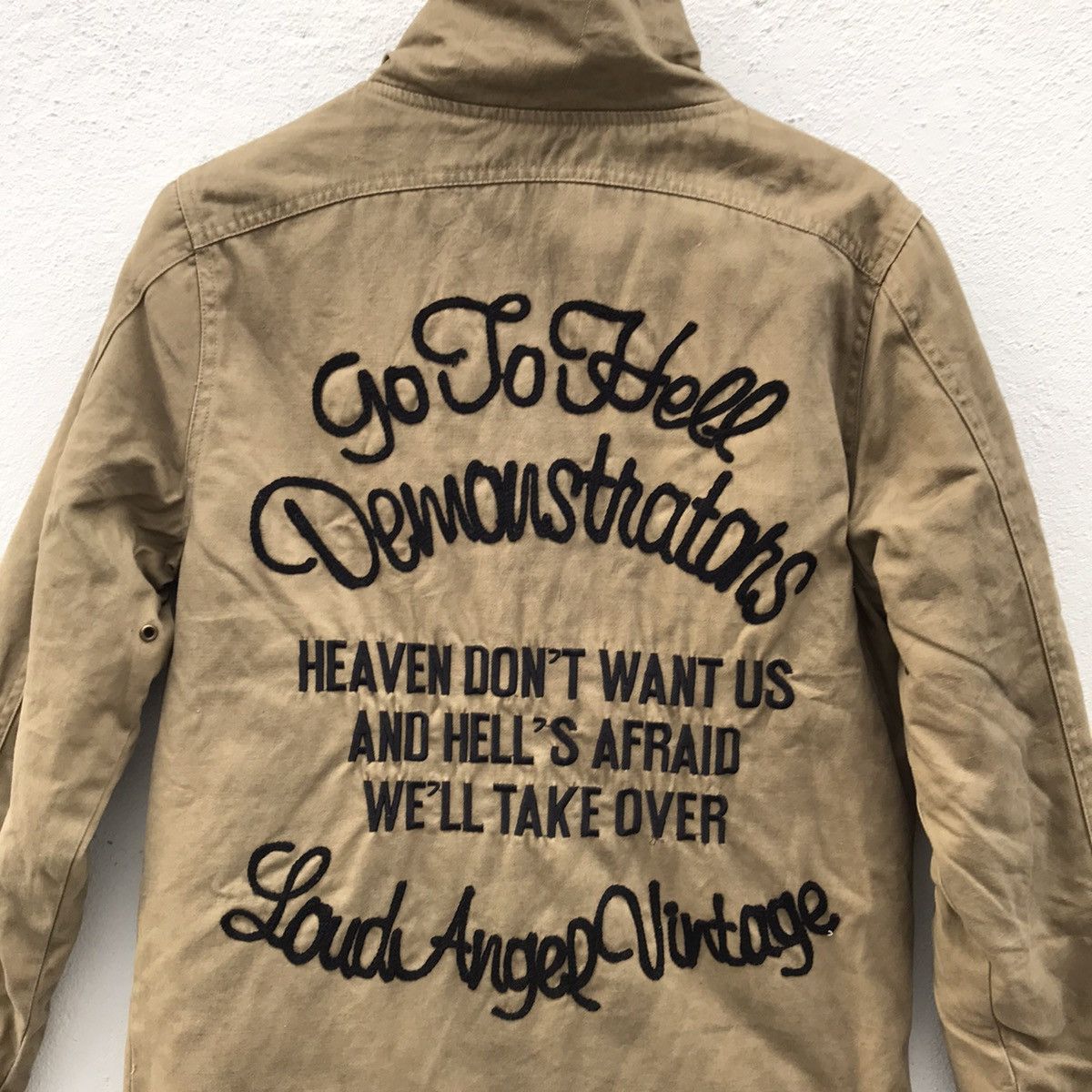 JACKROSE × Japanese Brand Loud Anger X Jacket Rose Big Logo Faded Bomber Jacket Size US S / EU 44-46 / 1 - 3 Thumbnail