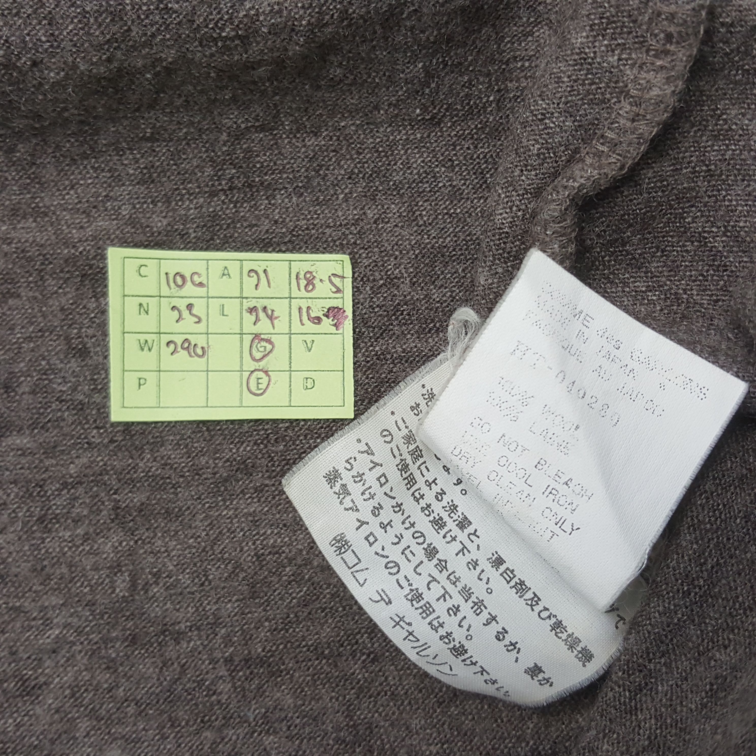 Comme des Garcons × Japanese Brand × Vintage Vintage Comme des Garcons Homme Japanese Brand Tshirt Size US L / EU 52-54 / 3 - 6 Thumbnail