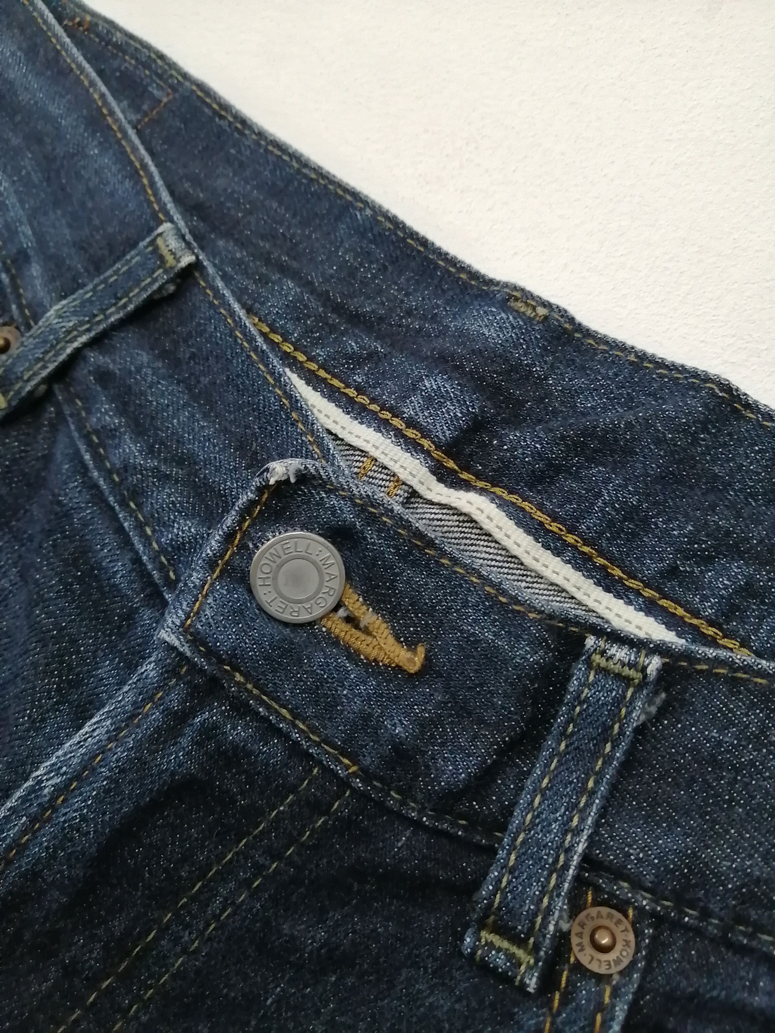 Margaret Howell MARGARET HOWELL x EDWIN 3 Quarter Selvedge Jeans Size 29" - 8 Thumbnail