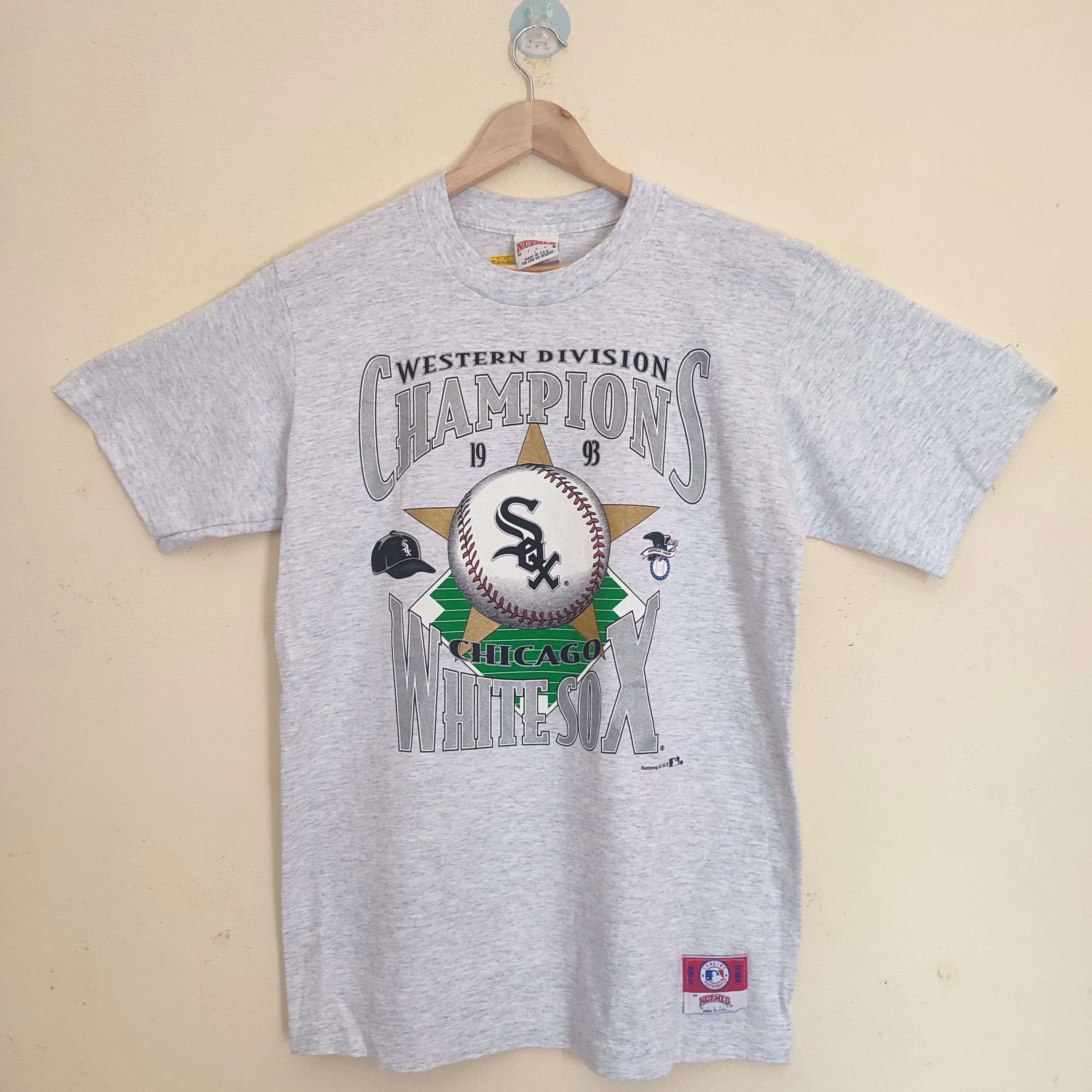 MLB × Vintage SOX CHICAGO White Sox MLB Champion Vintage Tshirt Size US L / EU 52-54 / 3 - 1 Thumbnail