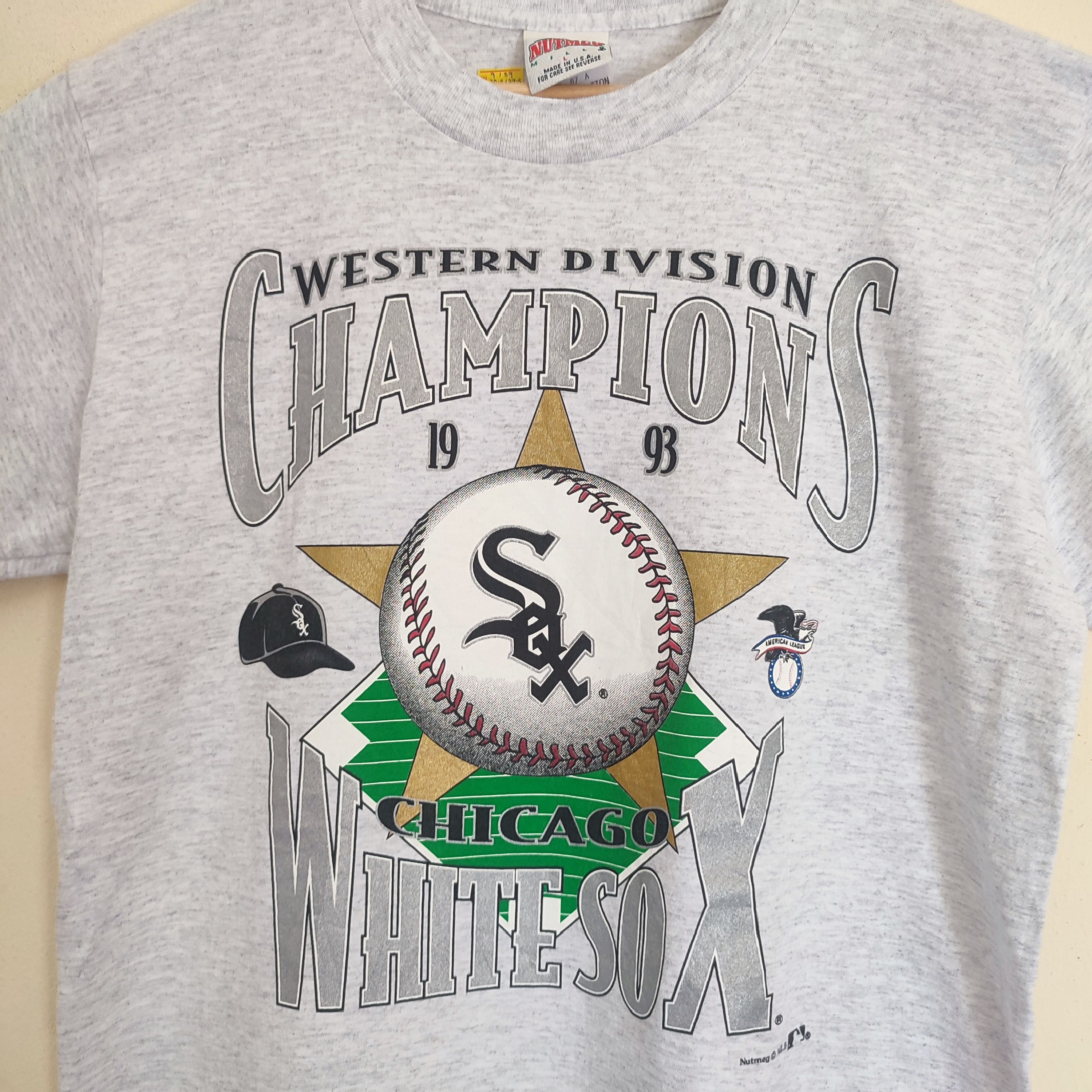 MLB × Vintage SOX CHICAGO White Sox MLB Champion Vintage Tshirt Size US L / EU 52-54 / 3 - 2 Thumbnail