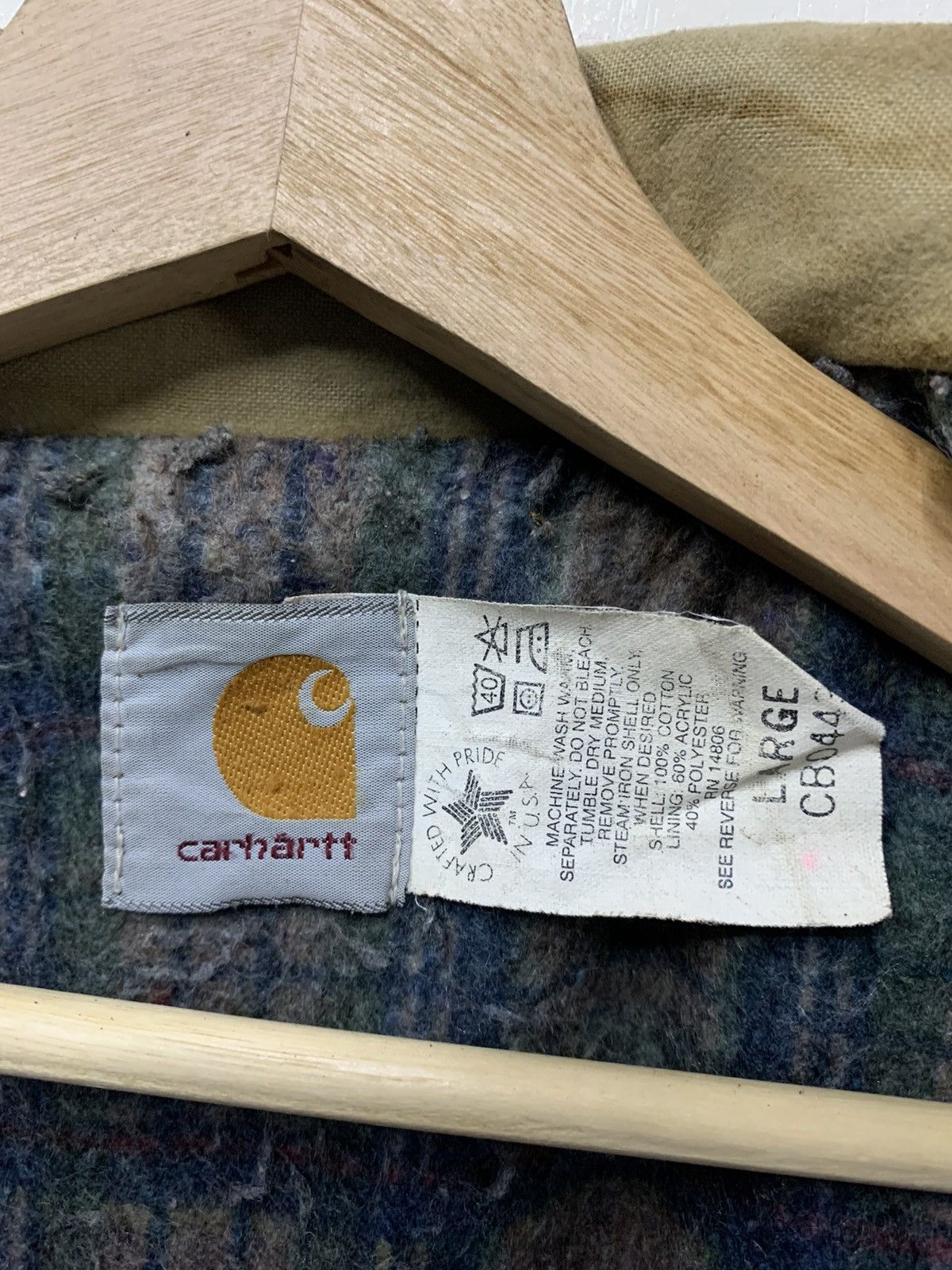Carhartt × Carhartt Wip 🔥DISTRESSED CARHARTT WORKERS CHORE JACKETS Size US L / EU 52-54 / 3 - 10 Thumbnail