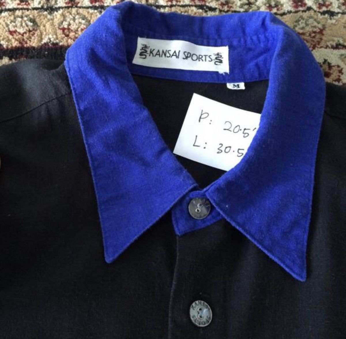 Japanese Brand × Kansai Yamamoto Kansai Sports Shirt Kansai Yamamoto Rayon Dragon Hawaiian Size US M / EU 48-50 / 2 - 3 Thumbnail