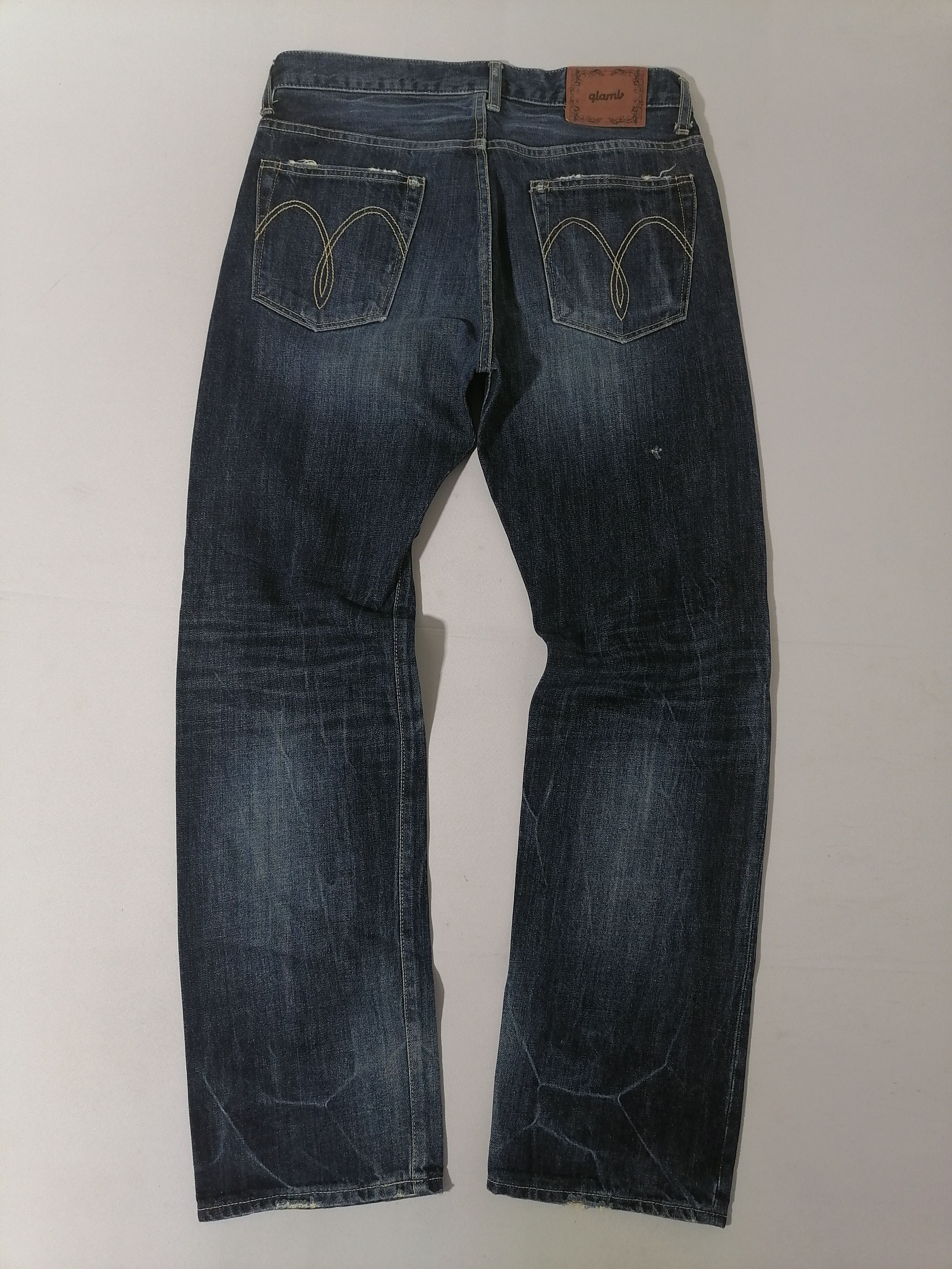 Japanese Brand Qlamb Denim Jeans Size US 32 / EU 48 - 2 Thumbnail
