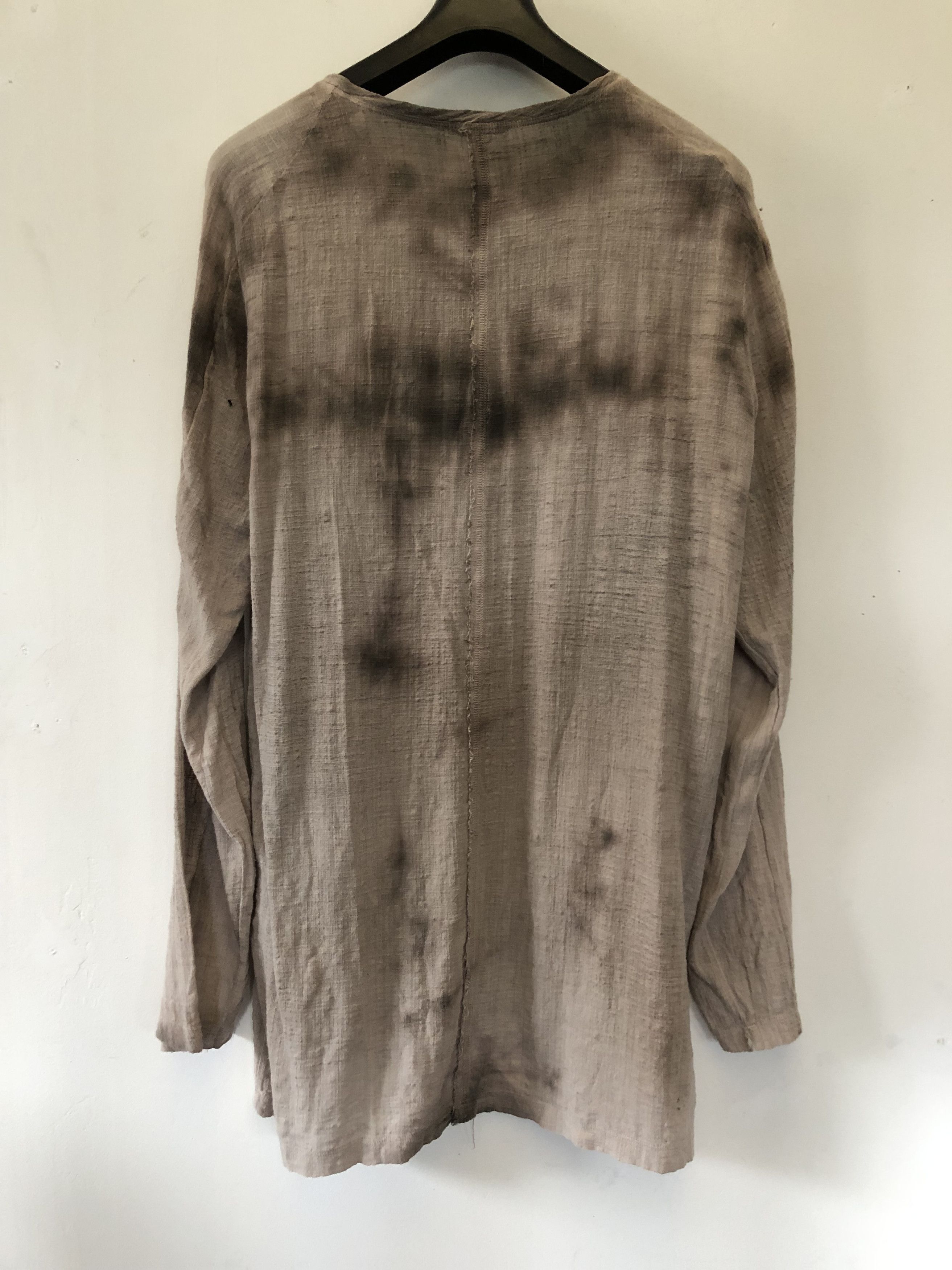 MAVRANYMA - hand dyed raglan t-shirt