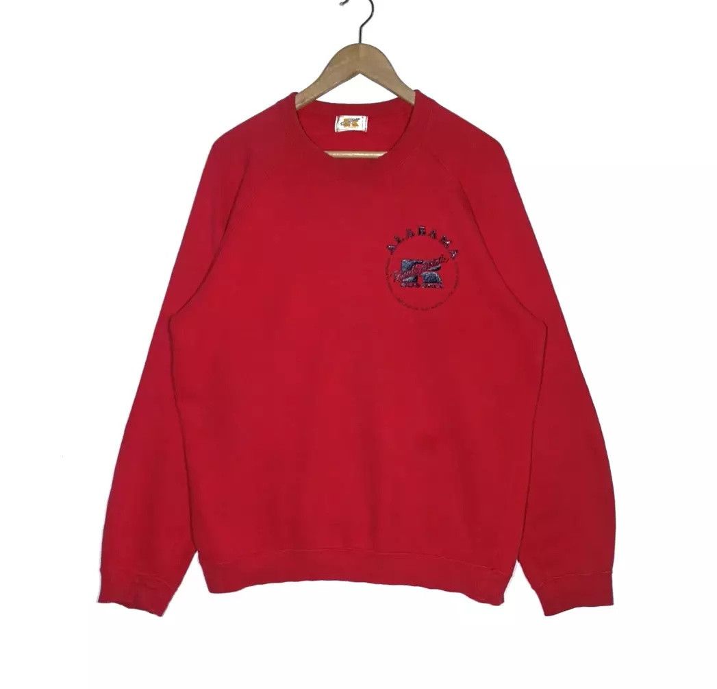 Russell Athletic × Vintage Vintage 80s Russell Athletic Sweatshirt Russell crewneck Size US L / EU 52-54 / 3 - 1 Thumbnail