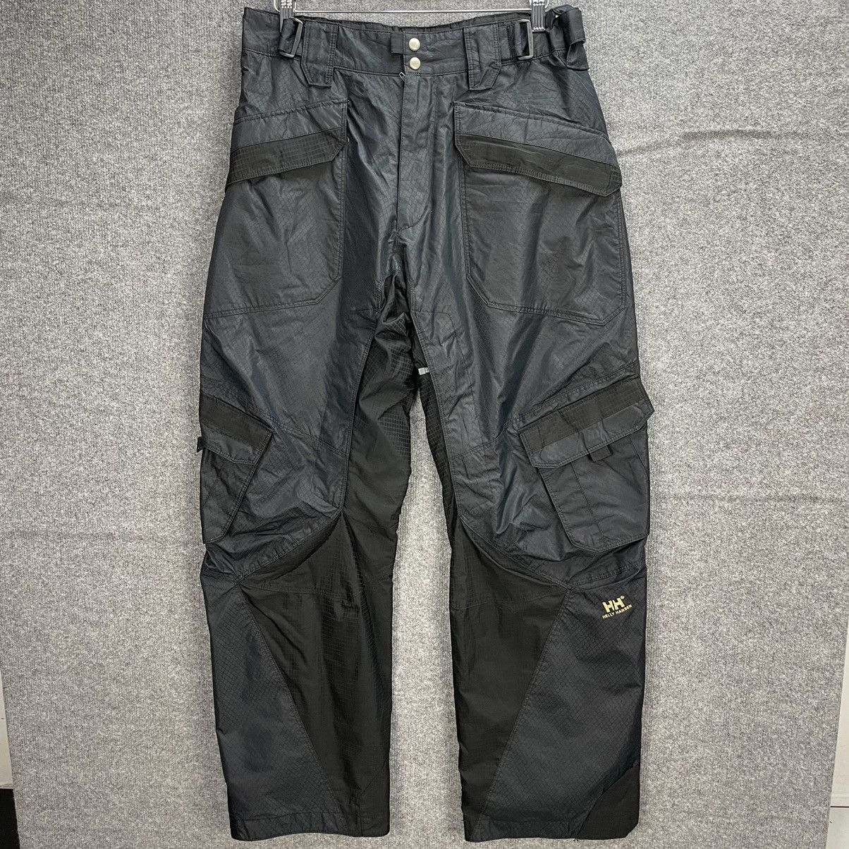 Helly Hansen Vintage Helly Hansen Black Tactical Pocket Ski Pants Size US 34 / EU 50 - 1 Thumbnail