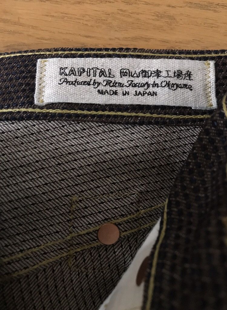 Kapital × Kapital Kountry KAPITAL CENTURY DENIM MONKEY CISCO N5S- BROWN Size US 30 / EU 46 - 11 Thumbnail
