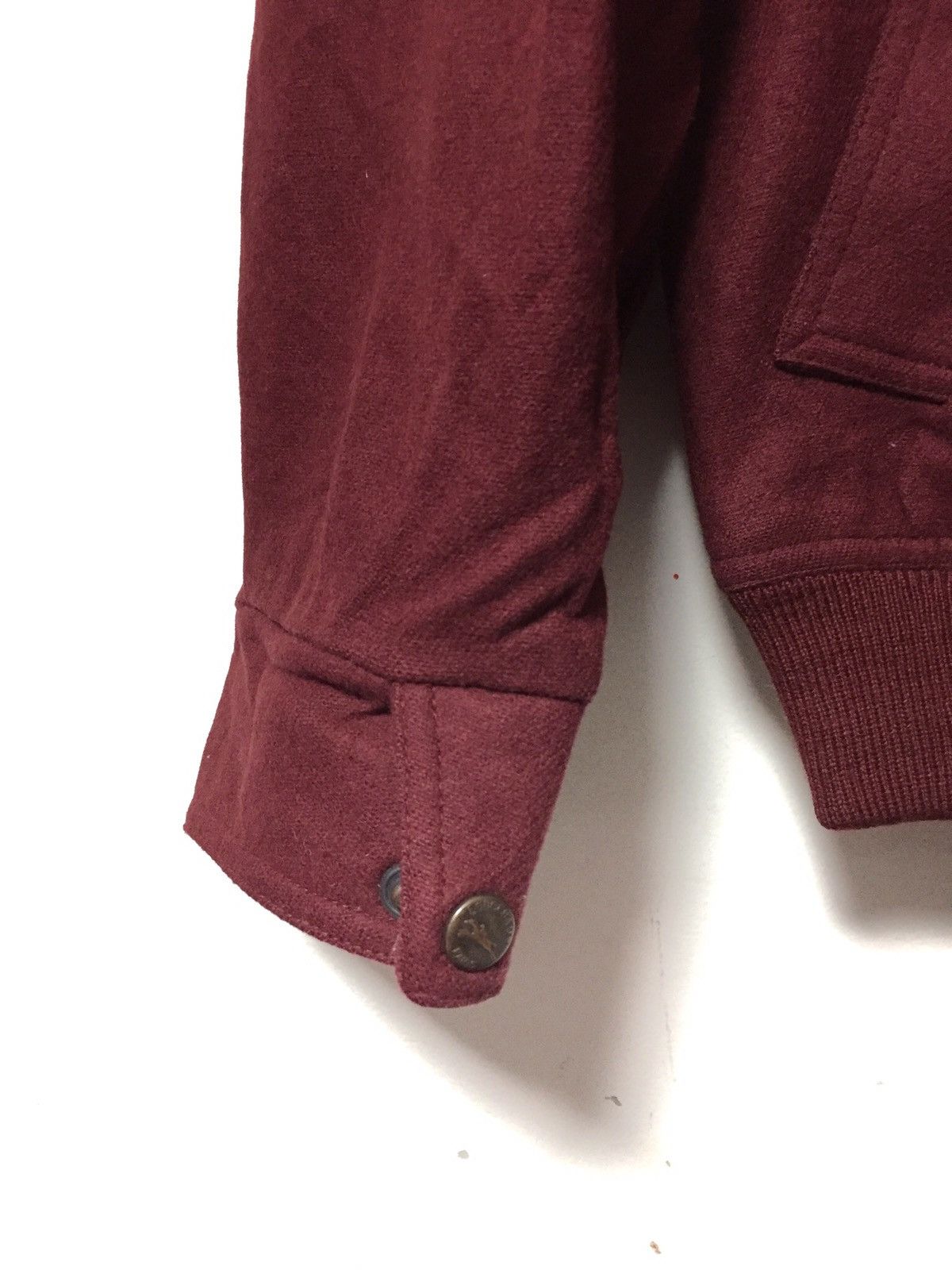 Fiorucci Made in Italy Wool Bomber Jacket by Longchamp Size US L / EU 52-54 / 3 - 11 Thumbnail