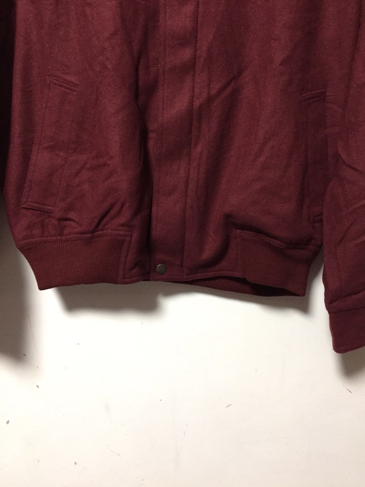 Fiorucci Made in Italy Wool Bomber Jacket by Longchamp Size US L / EU 52-54 / 3 - 10 Thumbnail