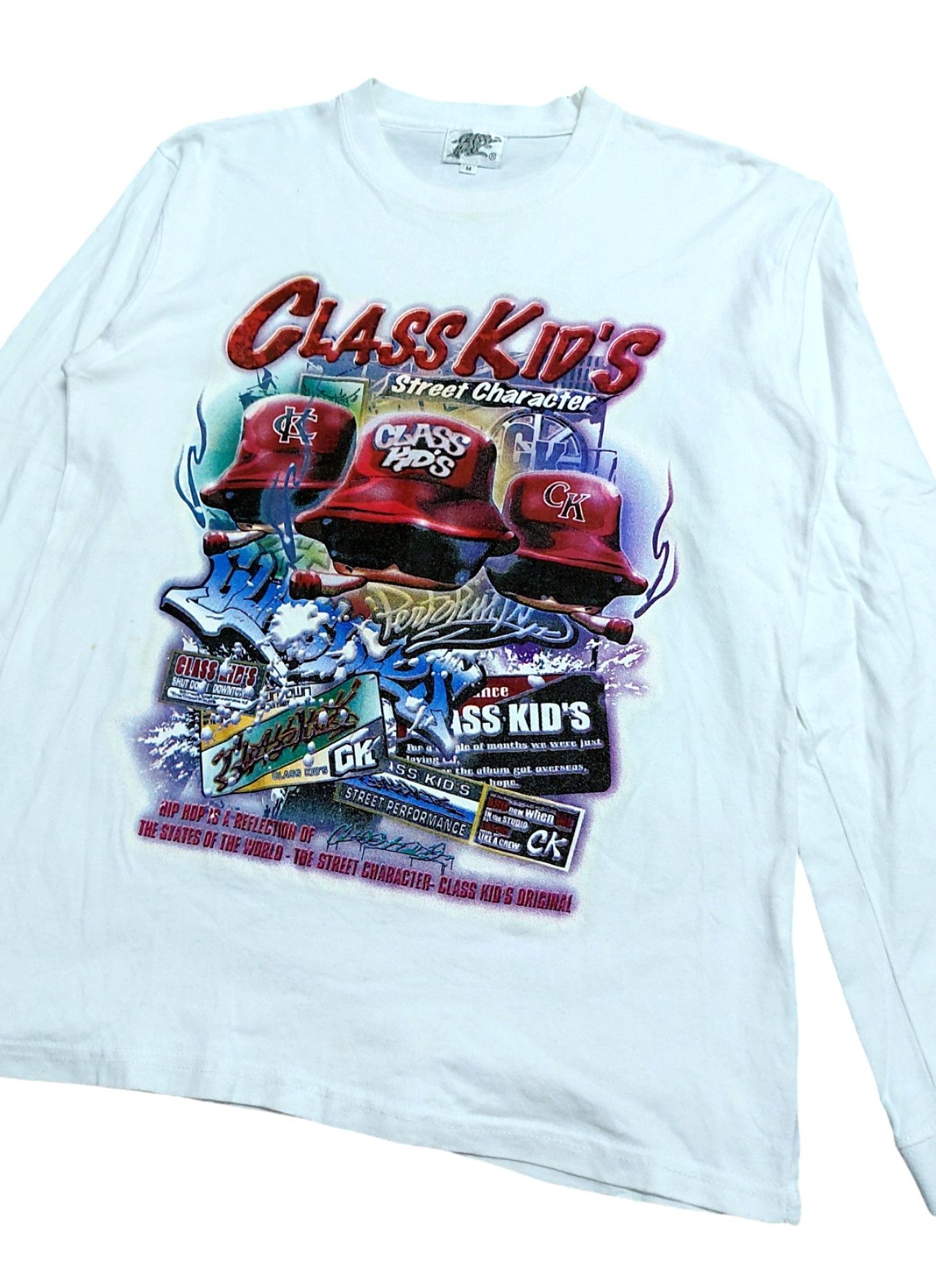 Rap Tees RARE! VTG 90s CLASS KID'S RAP HIP HOP SUBCULTURE Size US M / EU 48-50 / 2 - 5 Thumbnail
