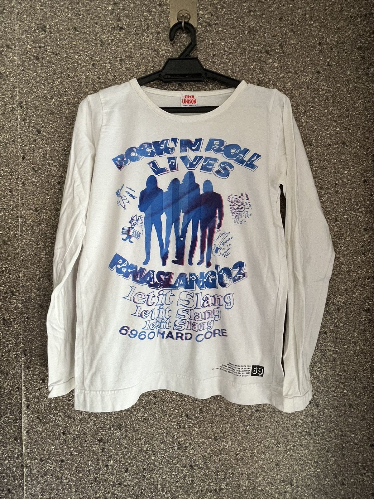 image of Vintage Rock’ N Roll Lives Ft16 in White, Men's (Size Small)