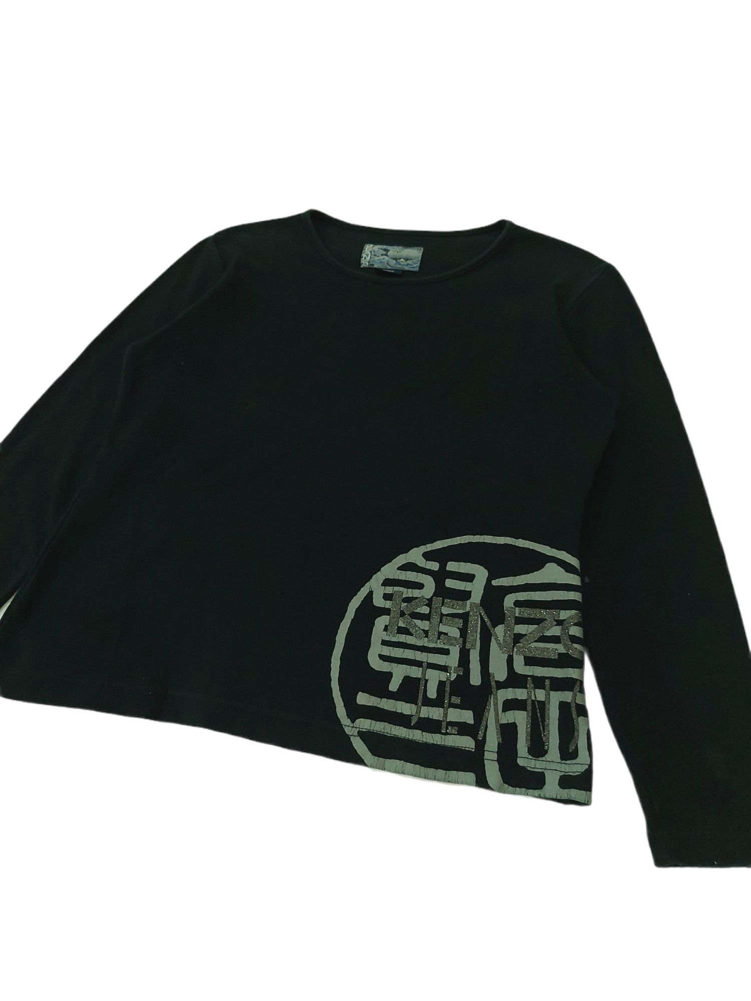 Designer × Kenzo RARE! KENZO BIG LOGO L/SLEEVE Size M / US 6-8 / IT 42-44 - 4 Thumbnail