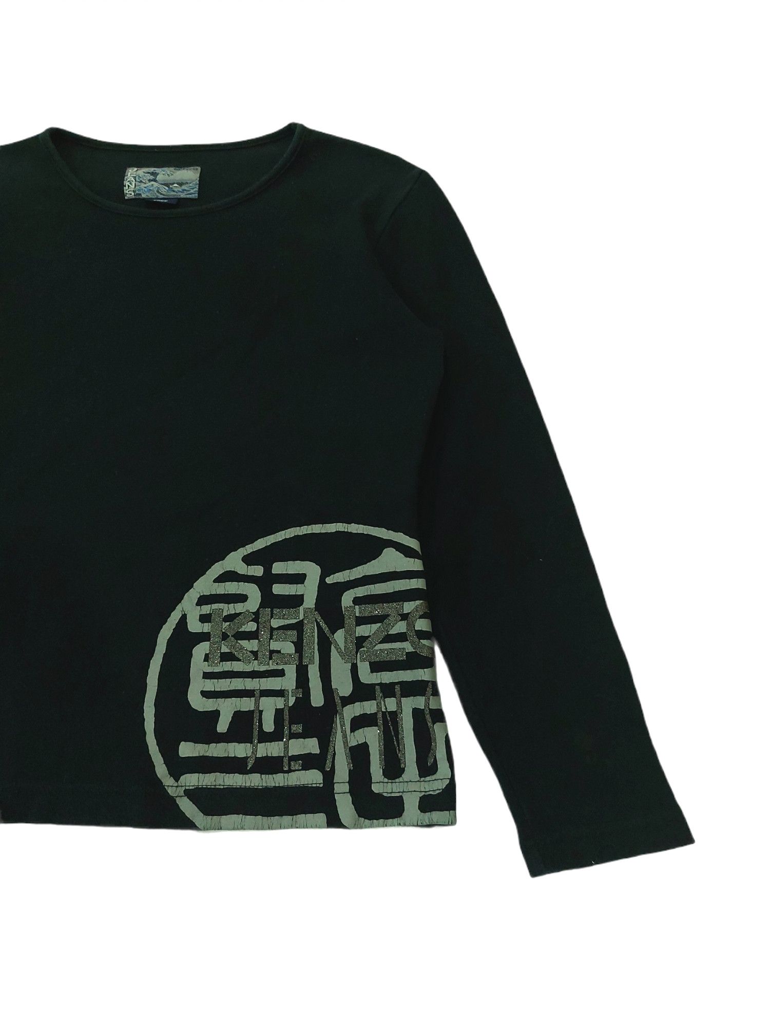 Designer × Kenzo RARE! KENZO BIG LOGO L/SLEEVE Size M / US 6-8 / IT 42-44 - 5 Thumbnail