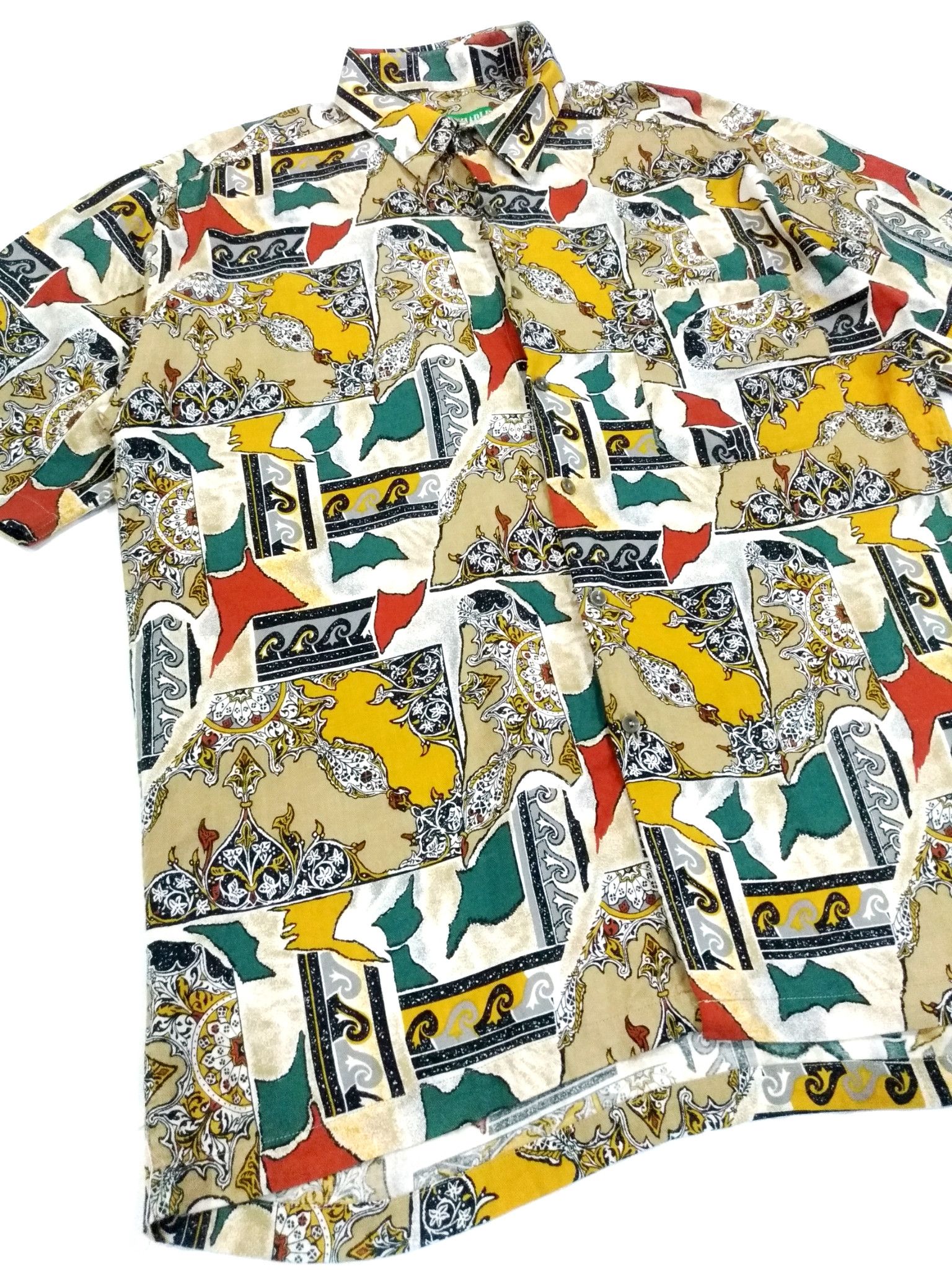 Designer × Japanese Brand RARE! VTG CHARLIE RETRO ABSTRACT PSYCHEDELIC ART FULL PRINT Size US M / EU 48-50 / 2 - 4 Thumbnail