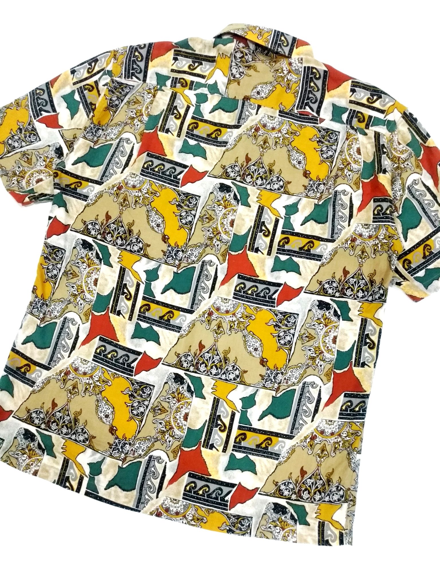 Designer × Japanese Brand RARE! VTG CHARLIE RETRO ABSTRACT PSYCHEDELIC ART FULL PRINT Size US M / EU 48-50 / 2 - 7 Thumbnail