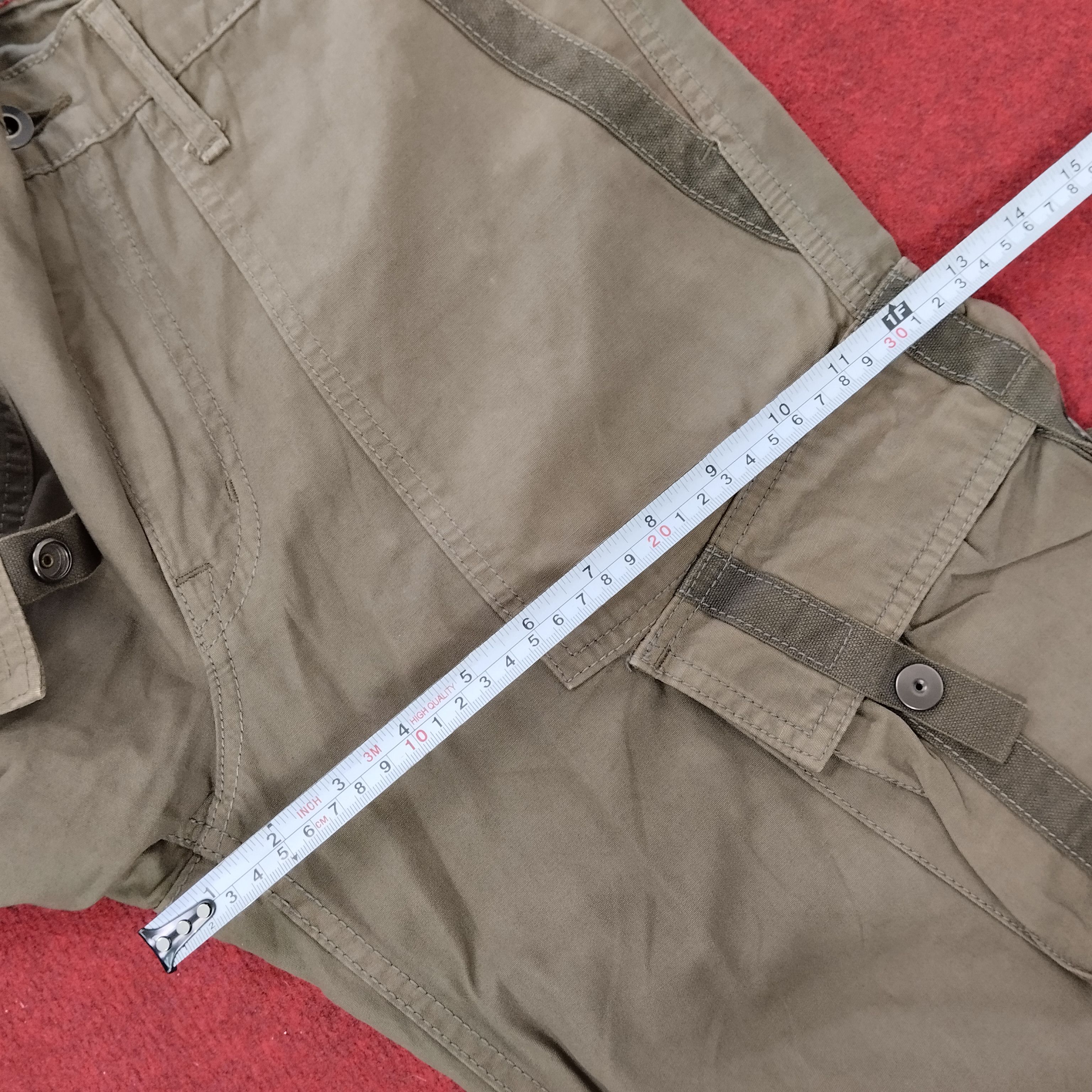 Japanese Brand × Vintage Blue Way Japanese Brand Cargo Style Parachute Pants Size US 32 / EU 48 - 16 Thumbnail