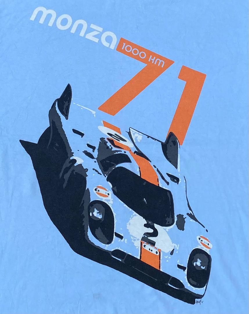 Formula 1 × Vintage vintage tee Monza racing C15 Size US XL / EU 56 / 4 - 2 Thumbnail