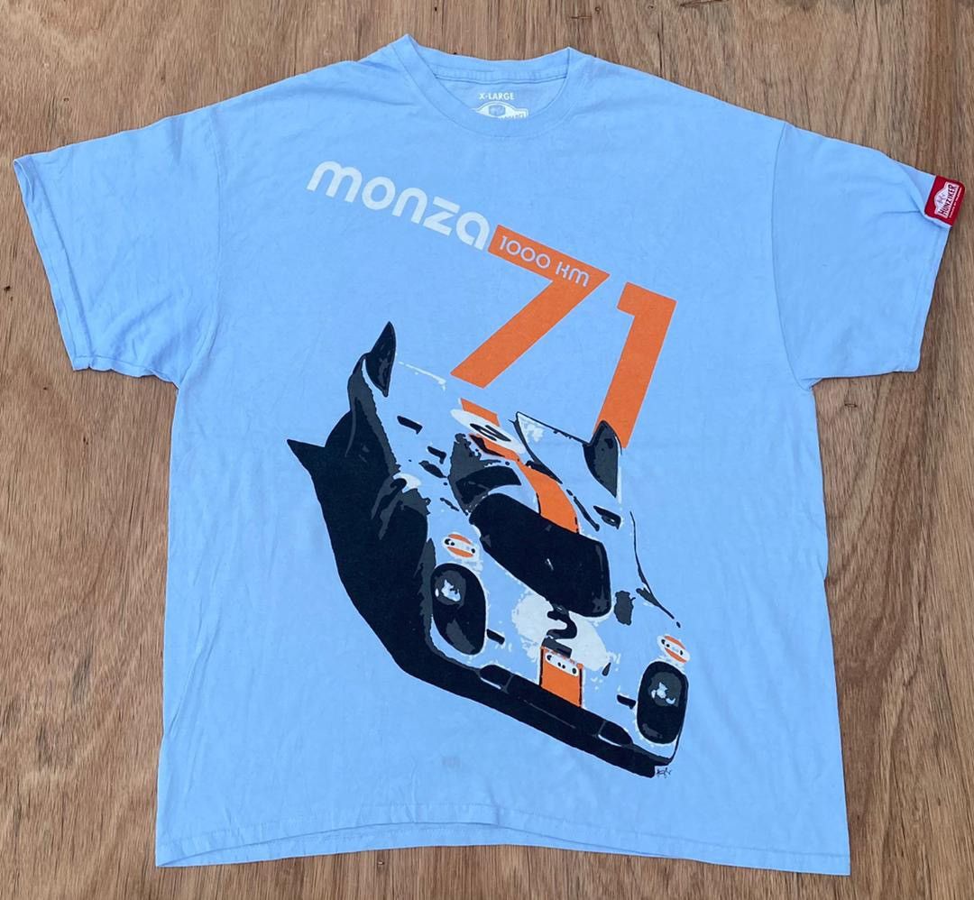 image of Formula Uno x Racing Vintage Tee Monza Racing C15 in Blue, Men's (Size XL)